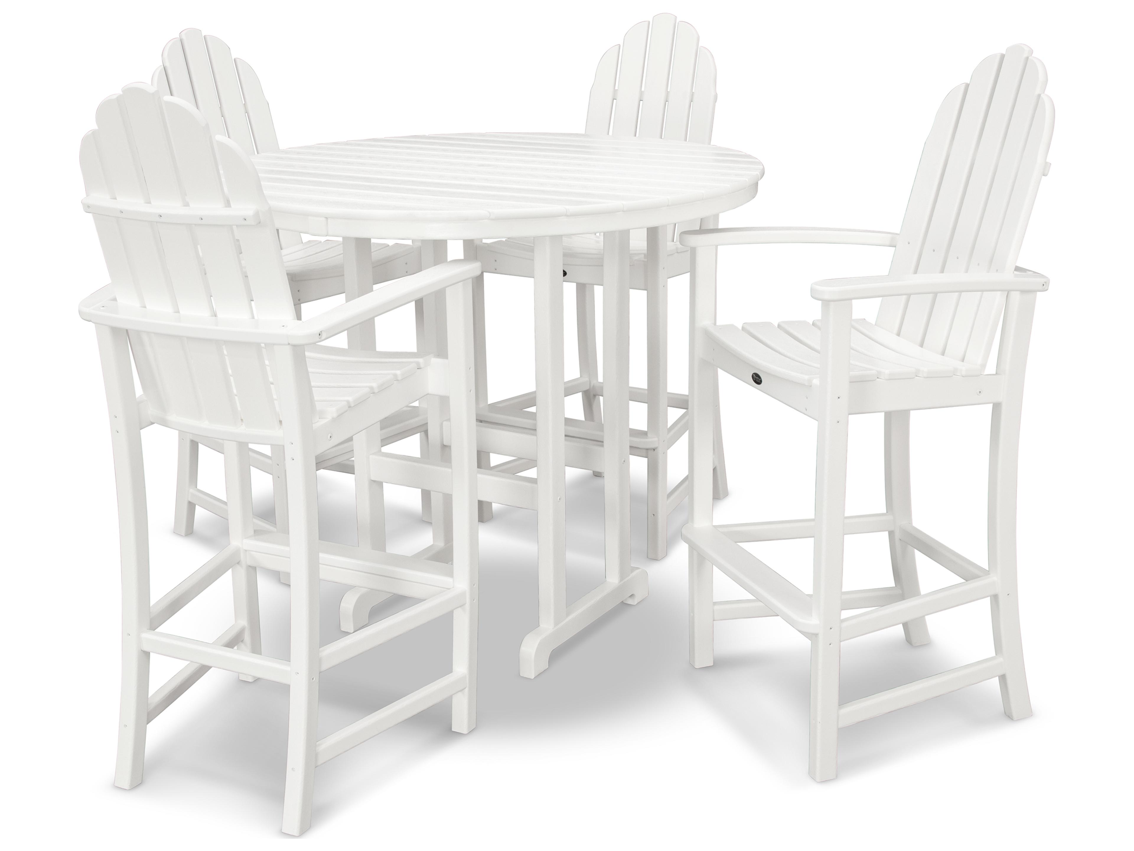 Trex® Outdoor Furniture™ Cape Cod Recycled Plastic 5 Piece Bar Set