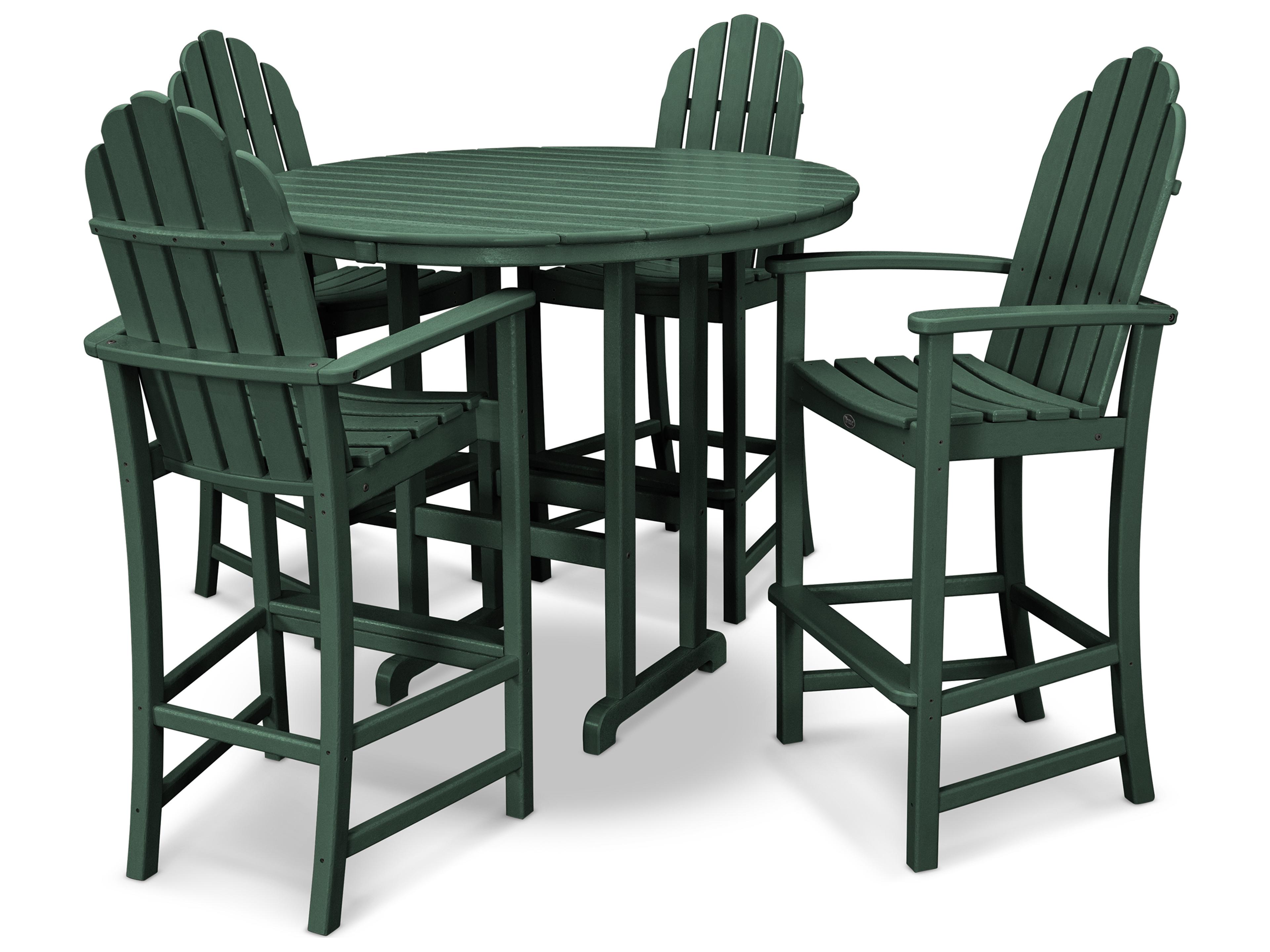Trex® Outdoor Furniture™ Cape Cod Recycled Plastic 5 Piece Bar Set