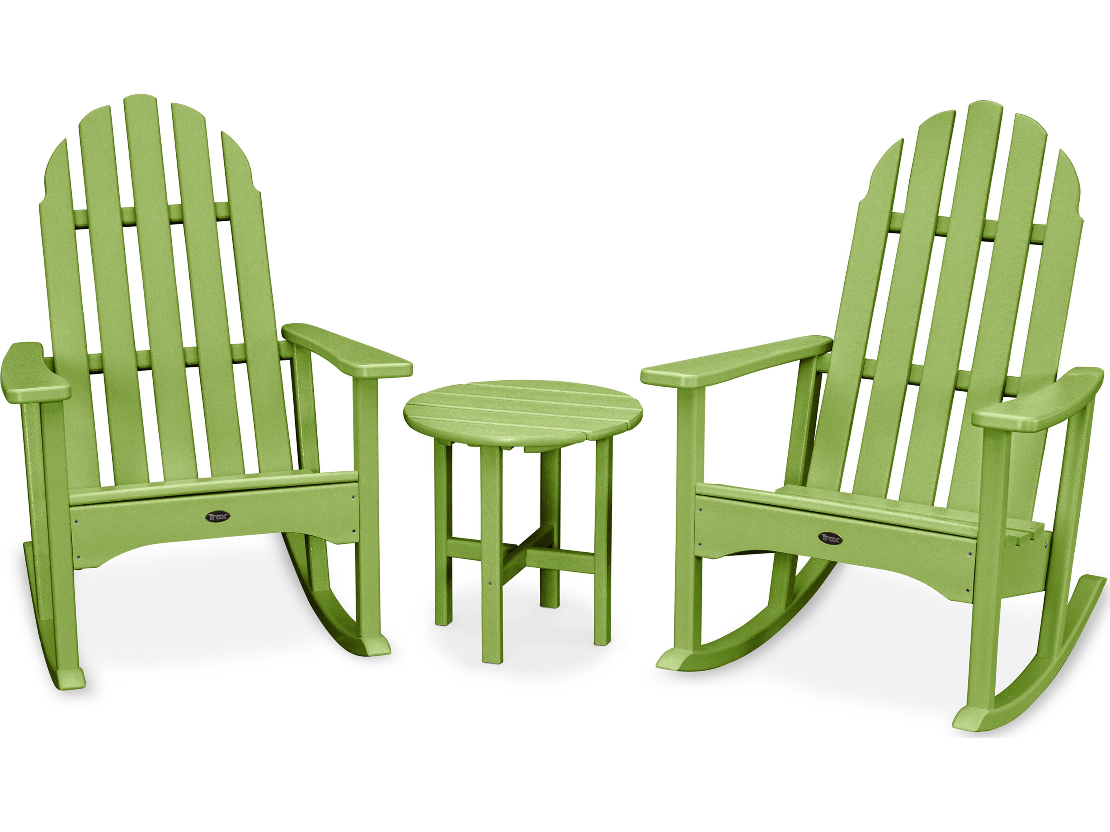 Trex® Outdoor Furniture™ Cape Cod Recycled Plastic 3 Piece Lounge Set