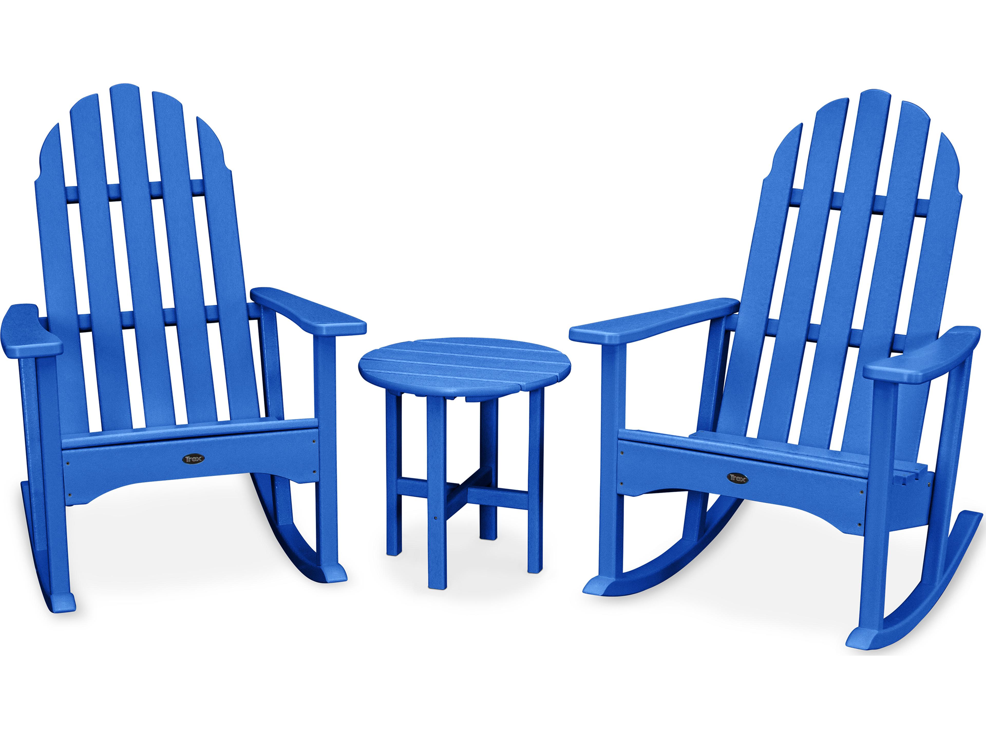 Trex® Outdoor Furniture™ Cape Cod Recycled Plastic 3 Piece Lounge Set