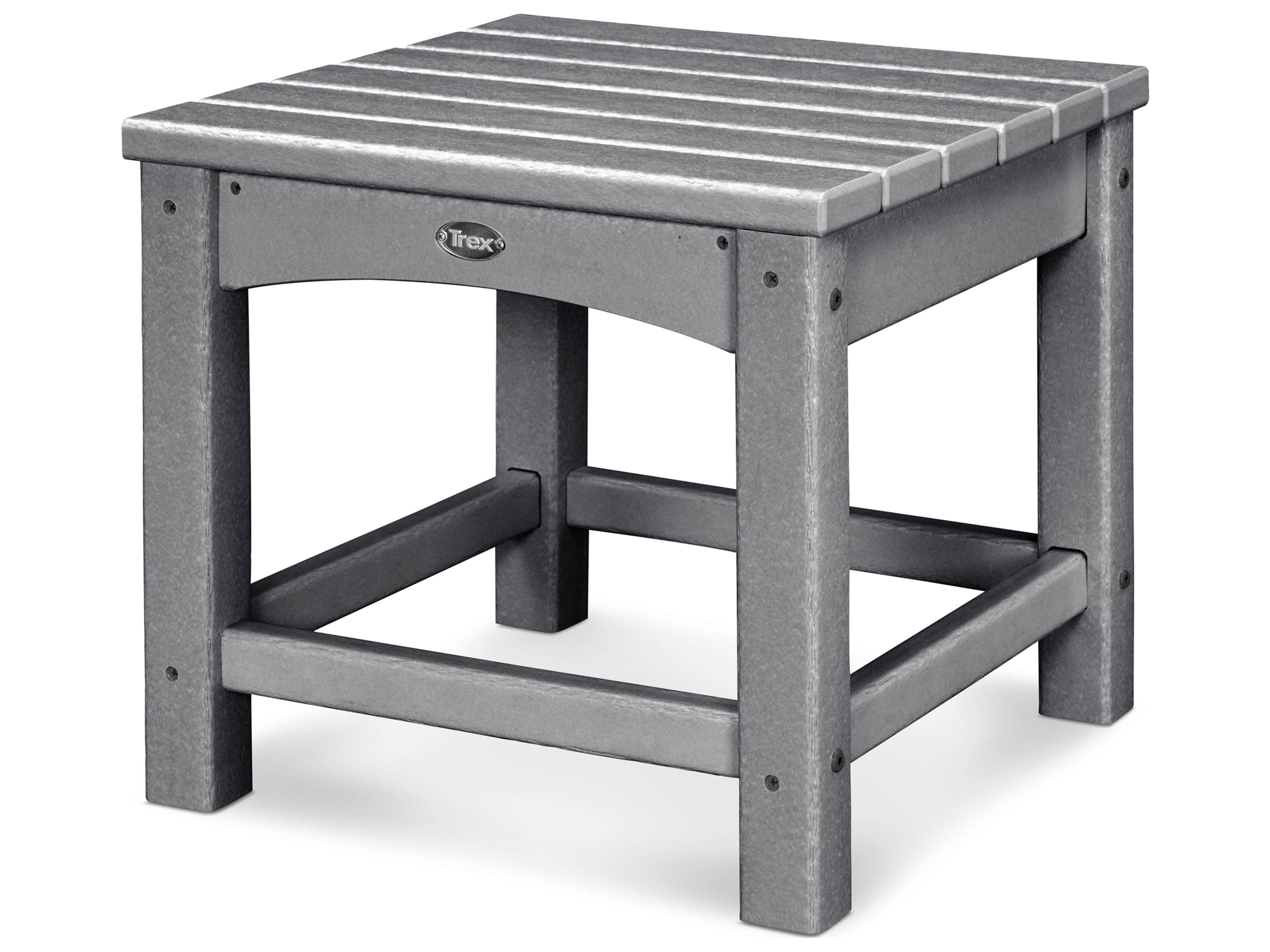Trex® Outdoor Furniture™ Rockport Recycled Plastic Square End Table