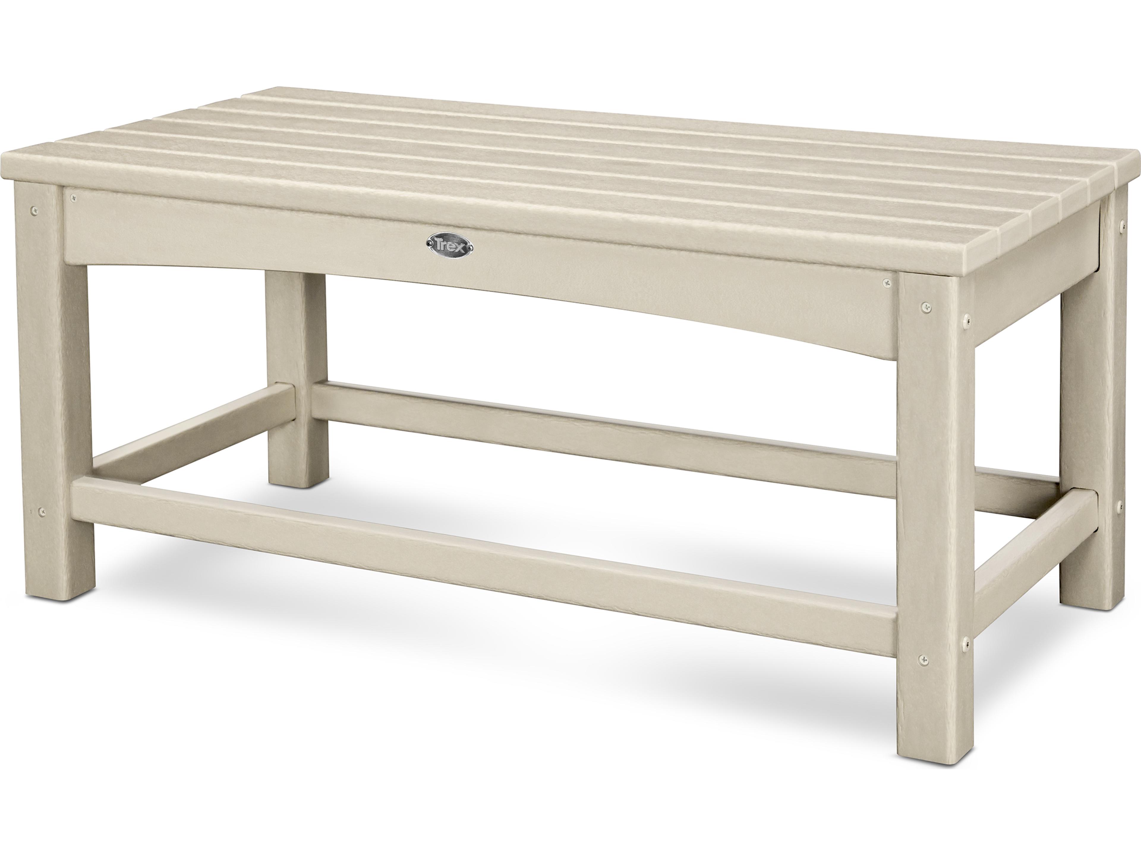 Trex® Outdoor Furniture™ Rockport Recycled Plastic Rectangular Coffee Table