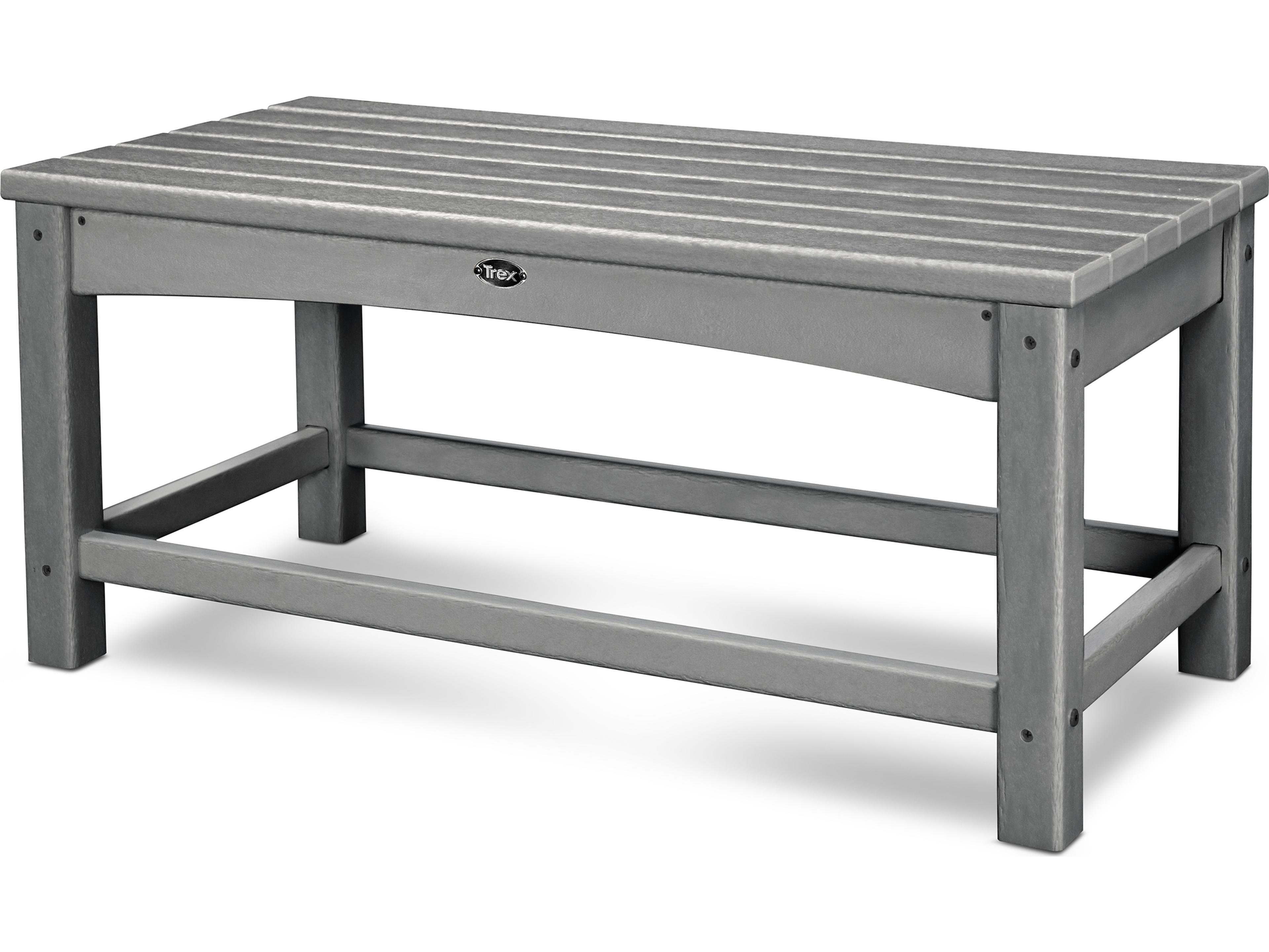 Trex® Outdoor Furniture™ Rockport Recycled Plastic Rectangular Coffee Table