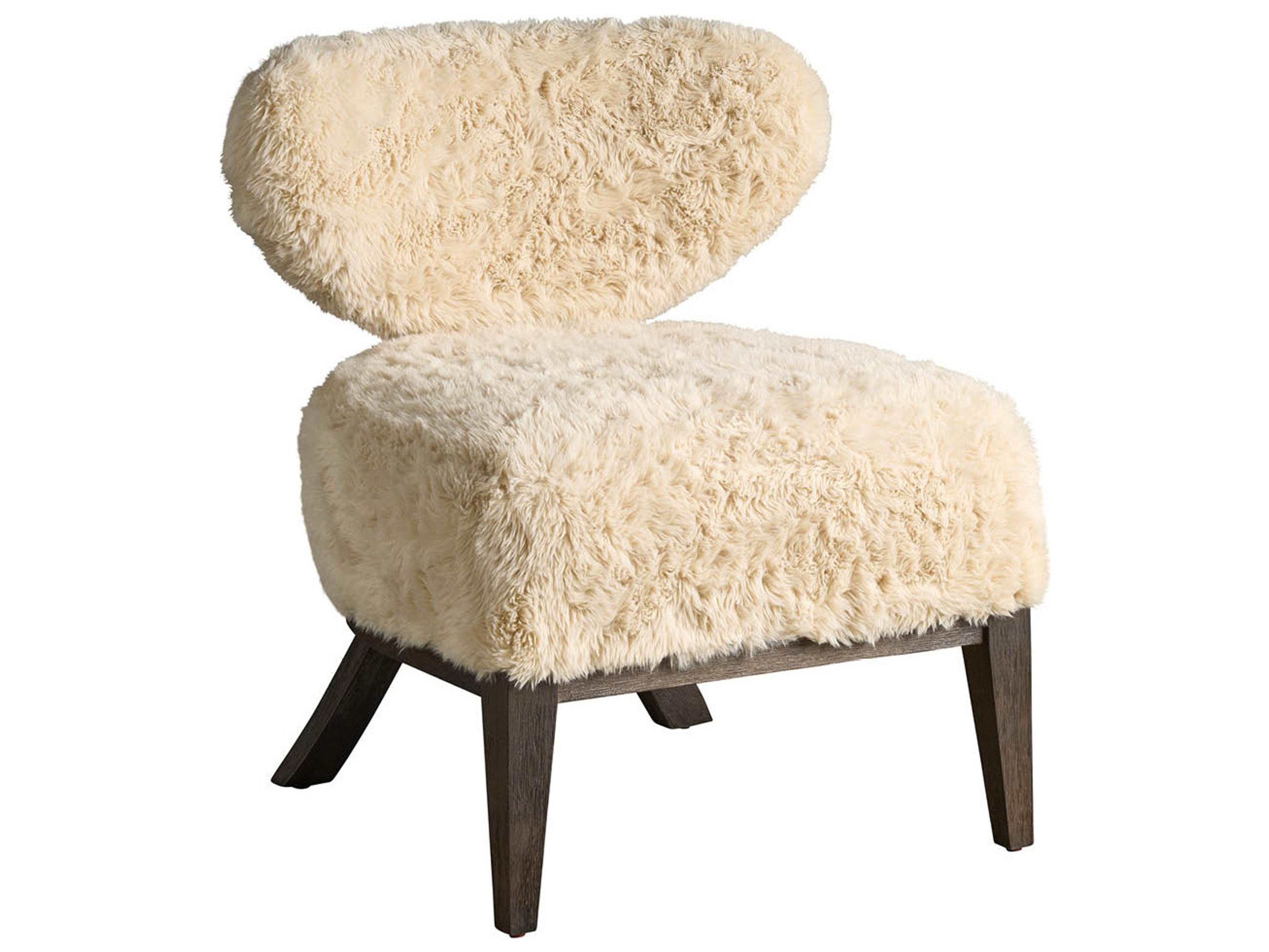 Accents Cream Fur Accent Chair