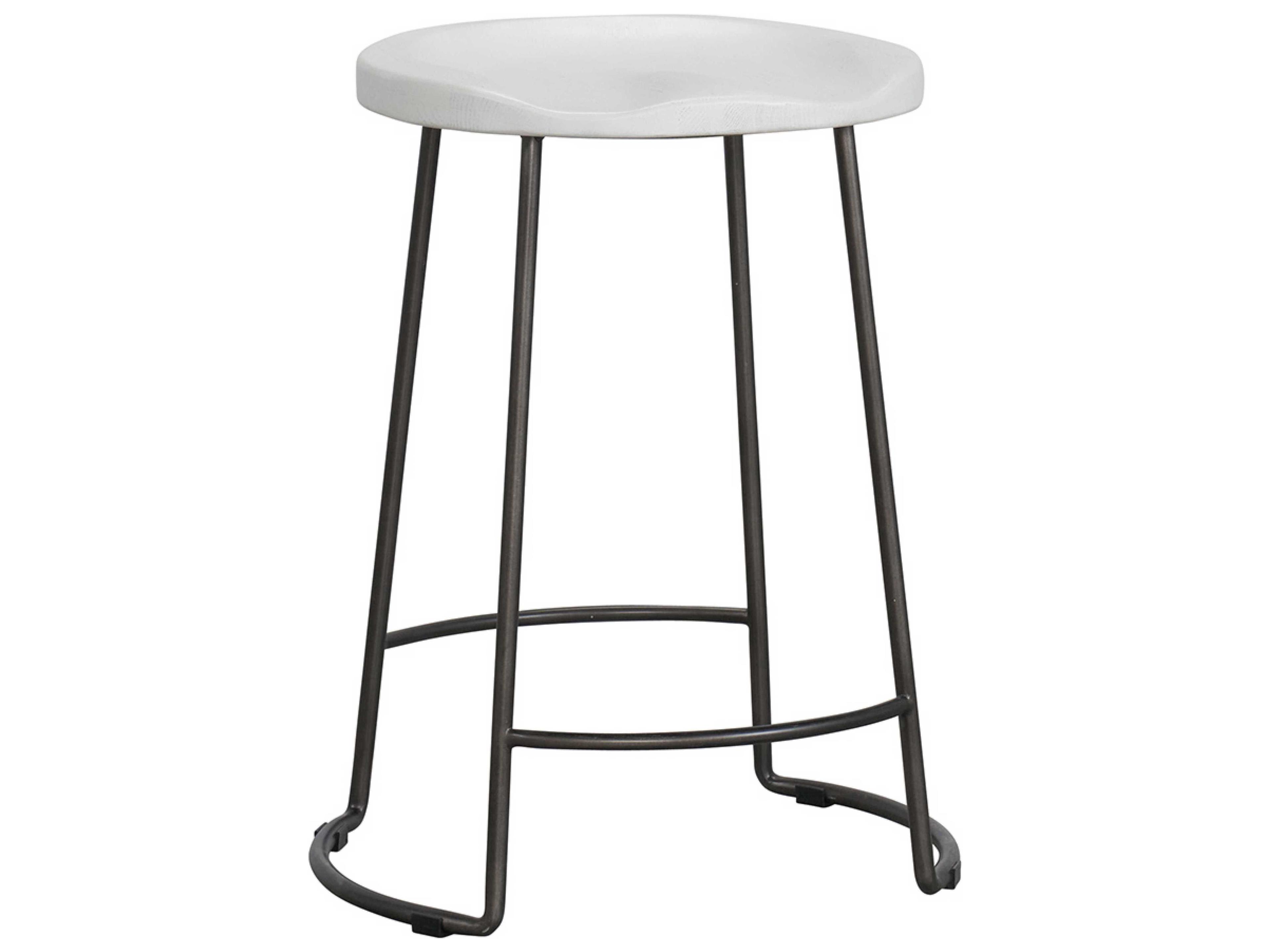 Modern Farmhouse Reid Picket Fence Counter Stool