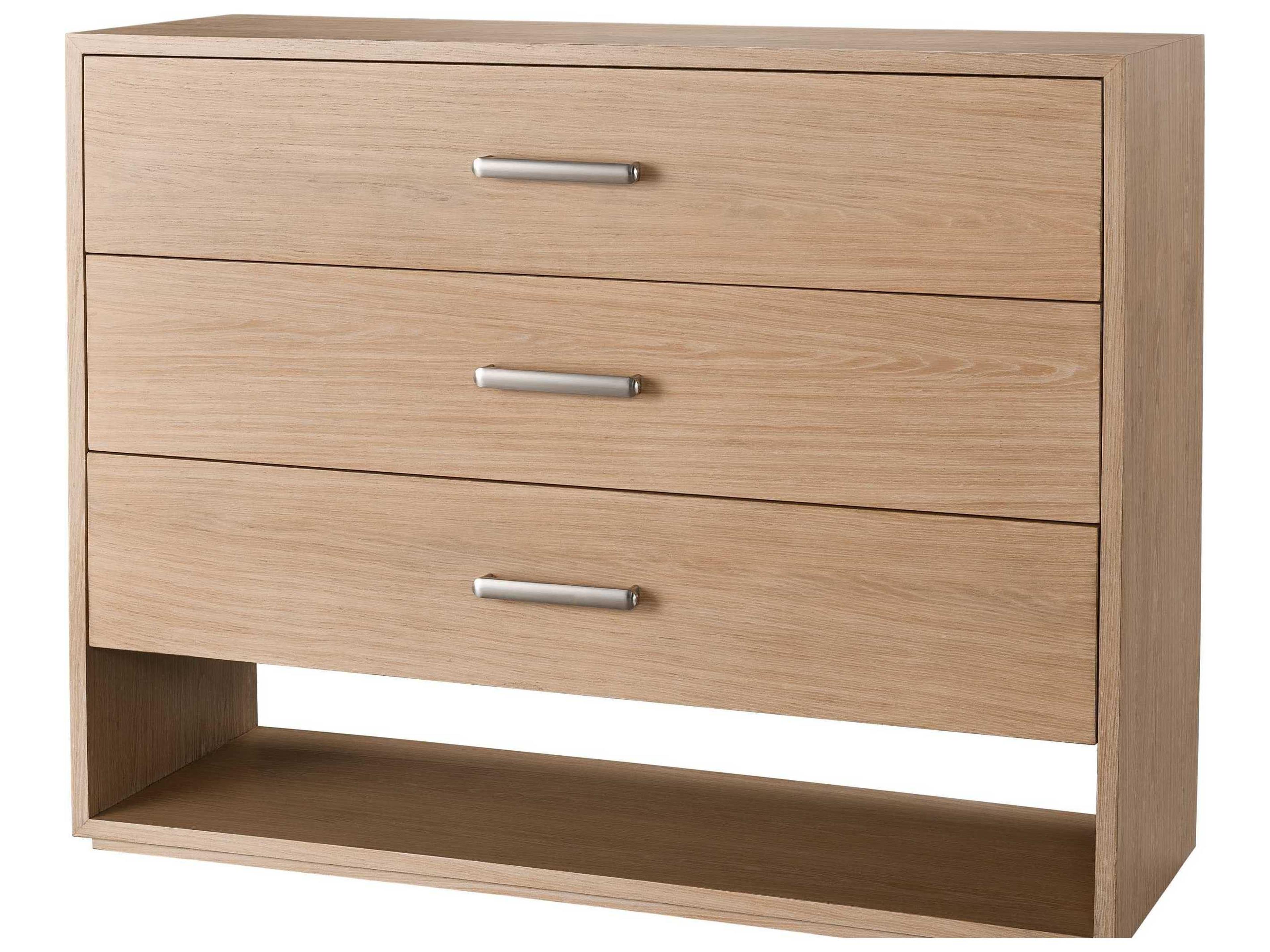 Nomad Vista 3-Drawers Brown Cedar Wood Dresser