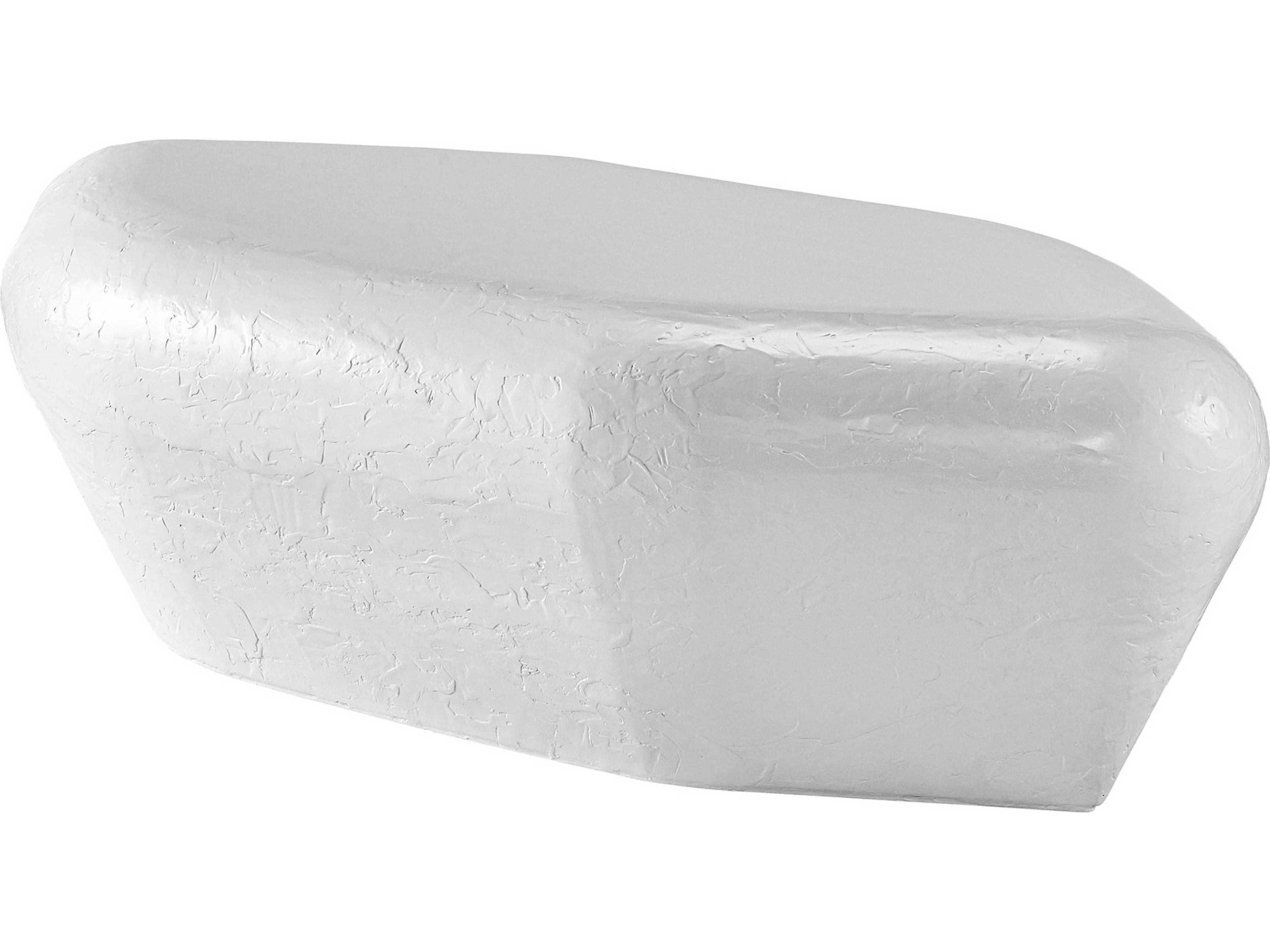 Erinn V. x Universal Piedra Hexagon White Dove Cocktail Table