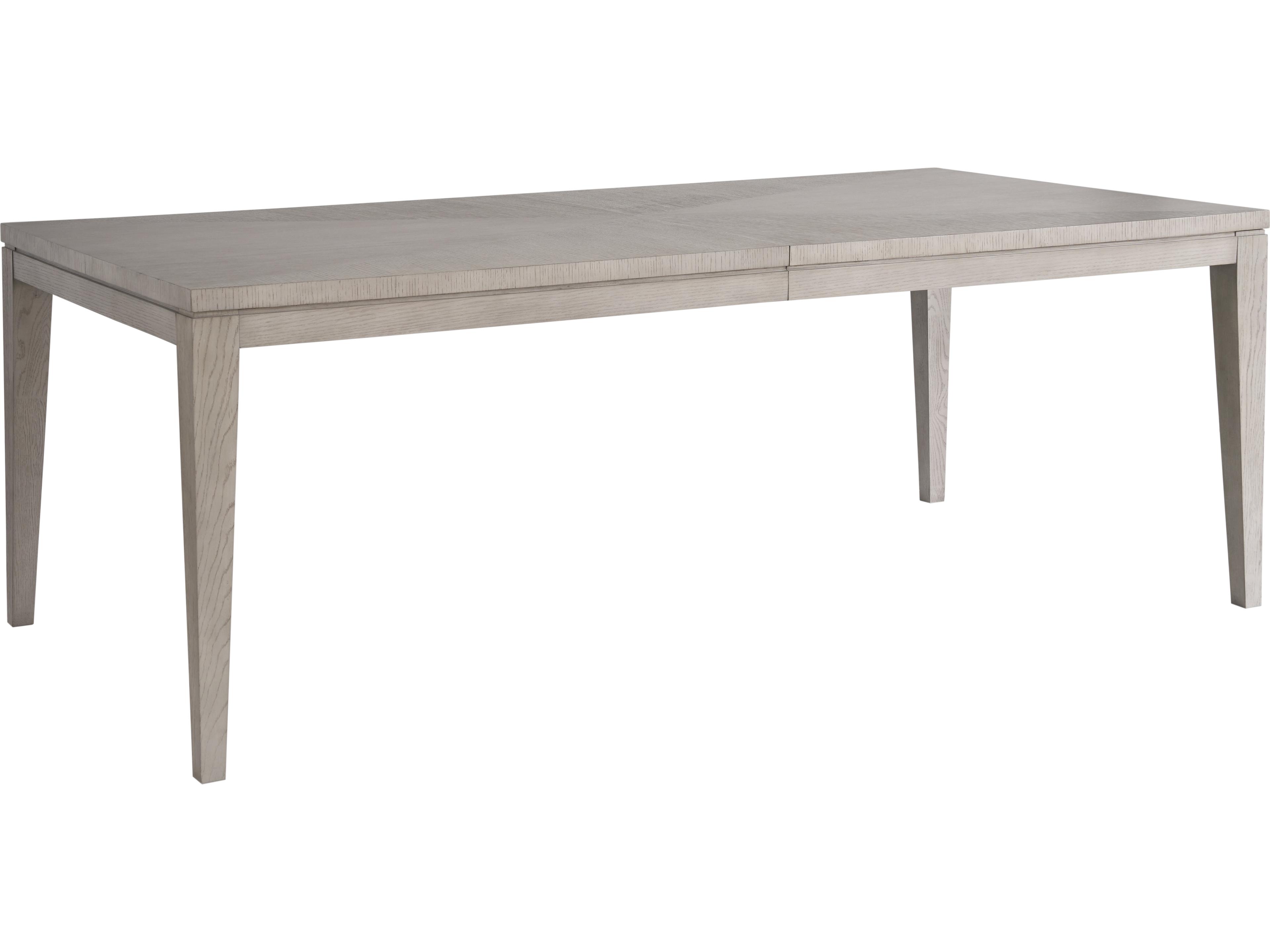 Coalesce Extendable Rectangular Wood Rolling Fog Dining Table