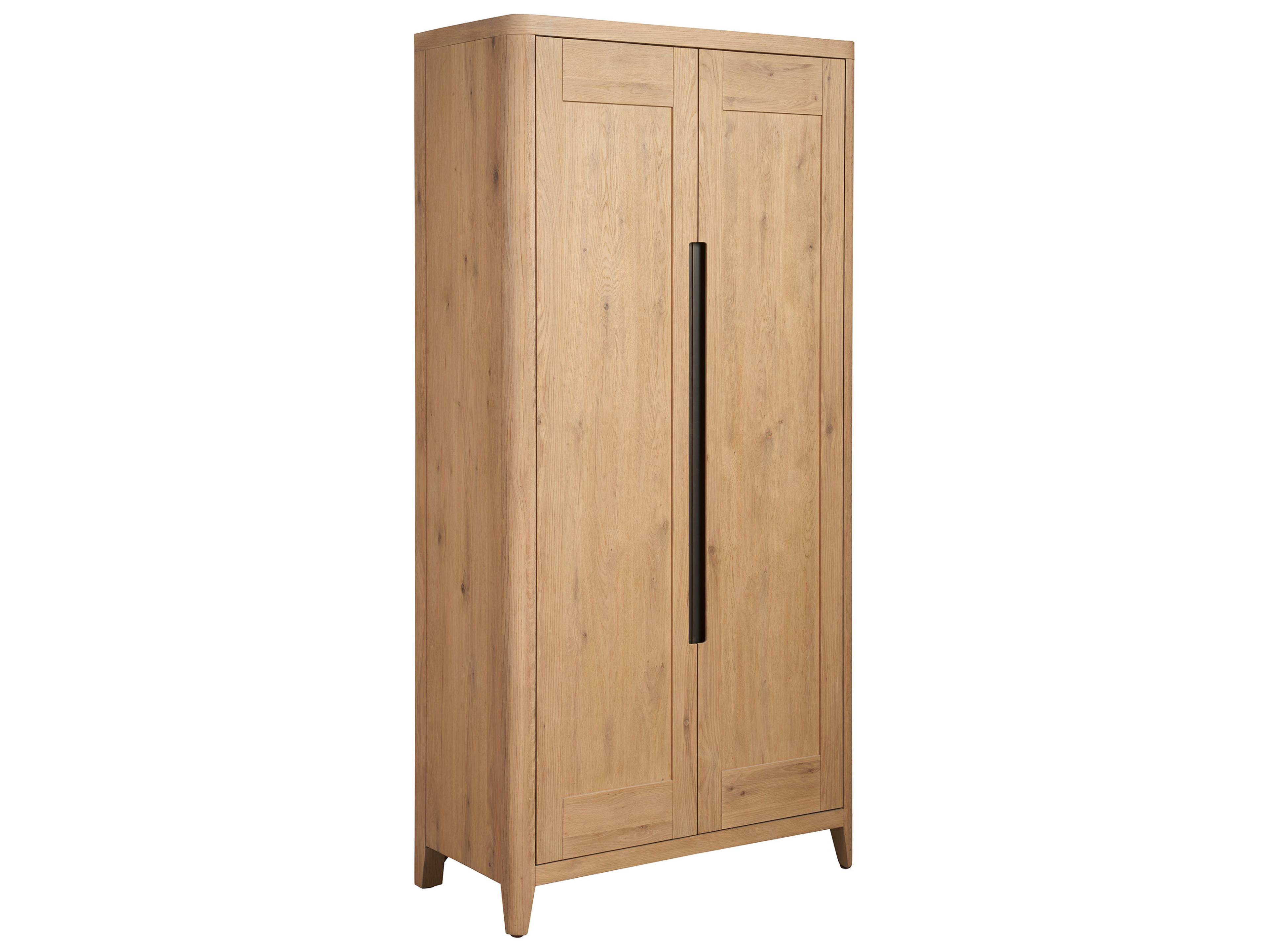 Modern Organic Natural Oak Walker Wardrobe