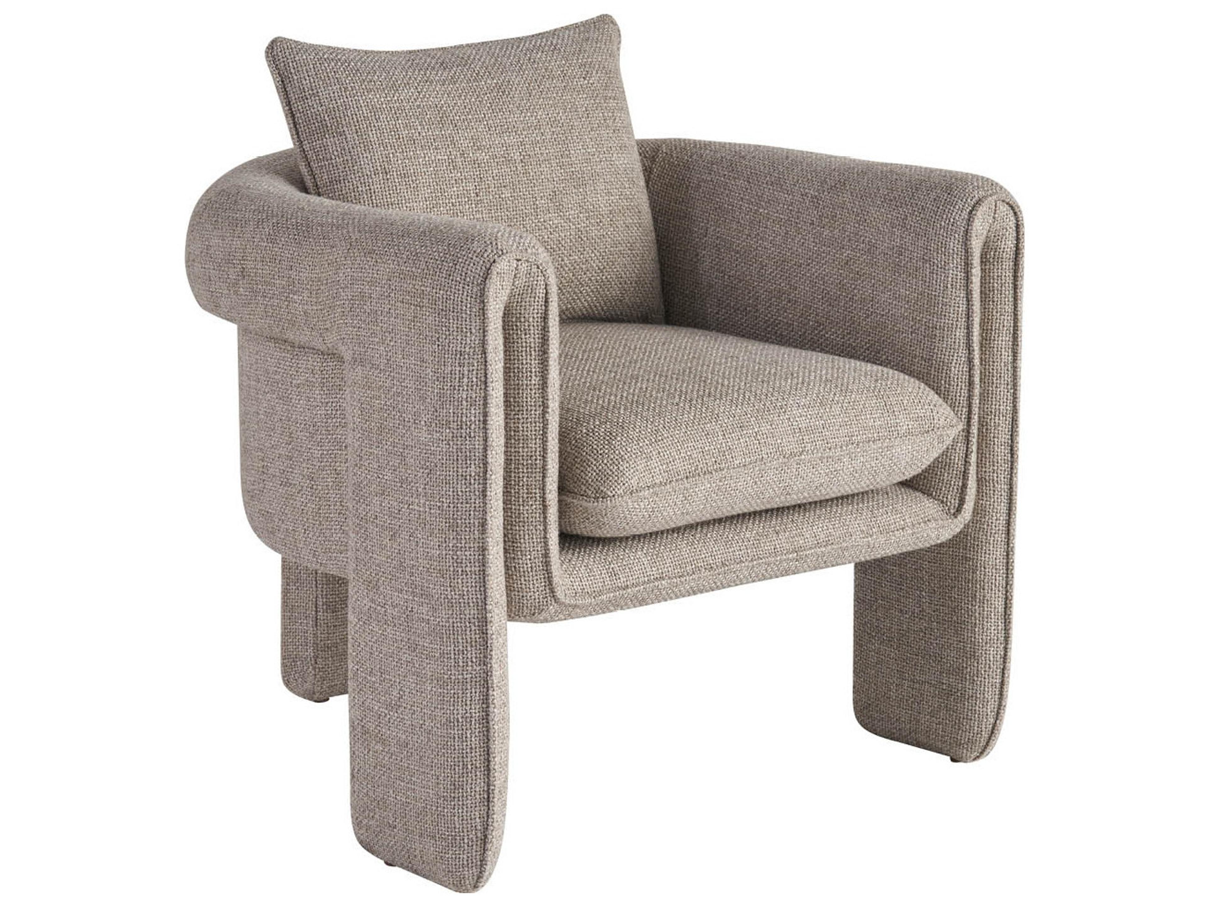 Modern Gray Accent Chair