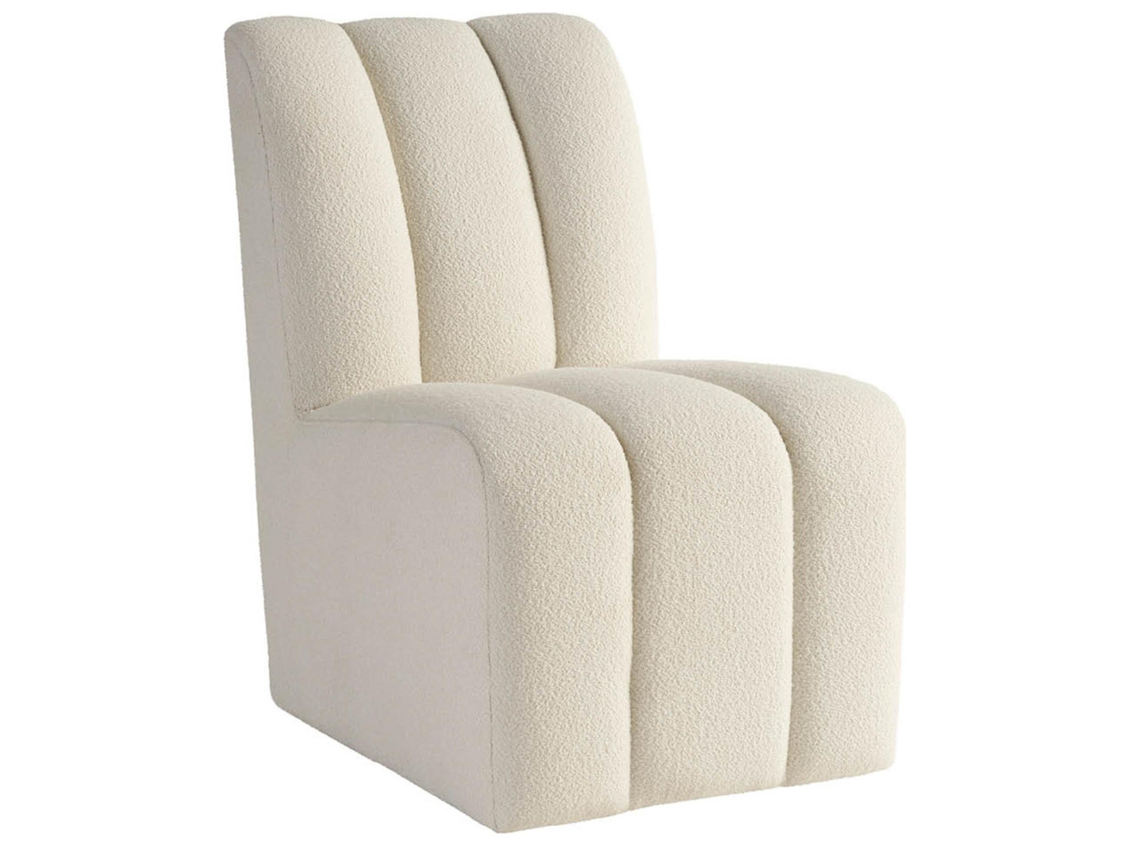 Modern Canberra Ivory Kylo Side Chair
