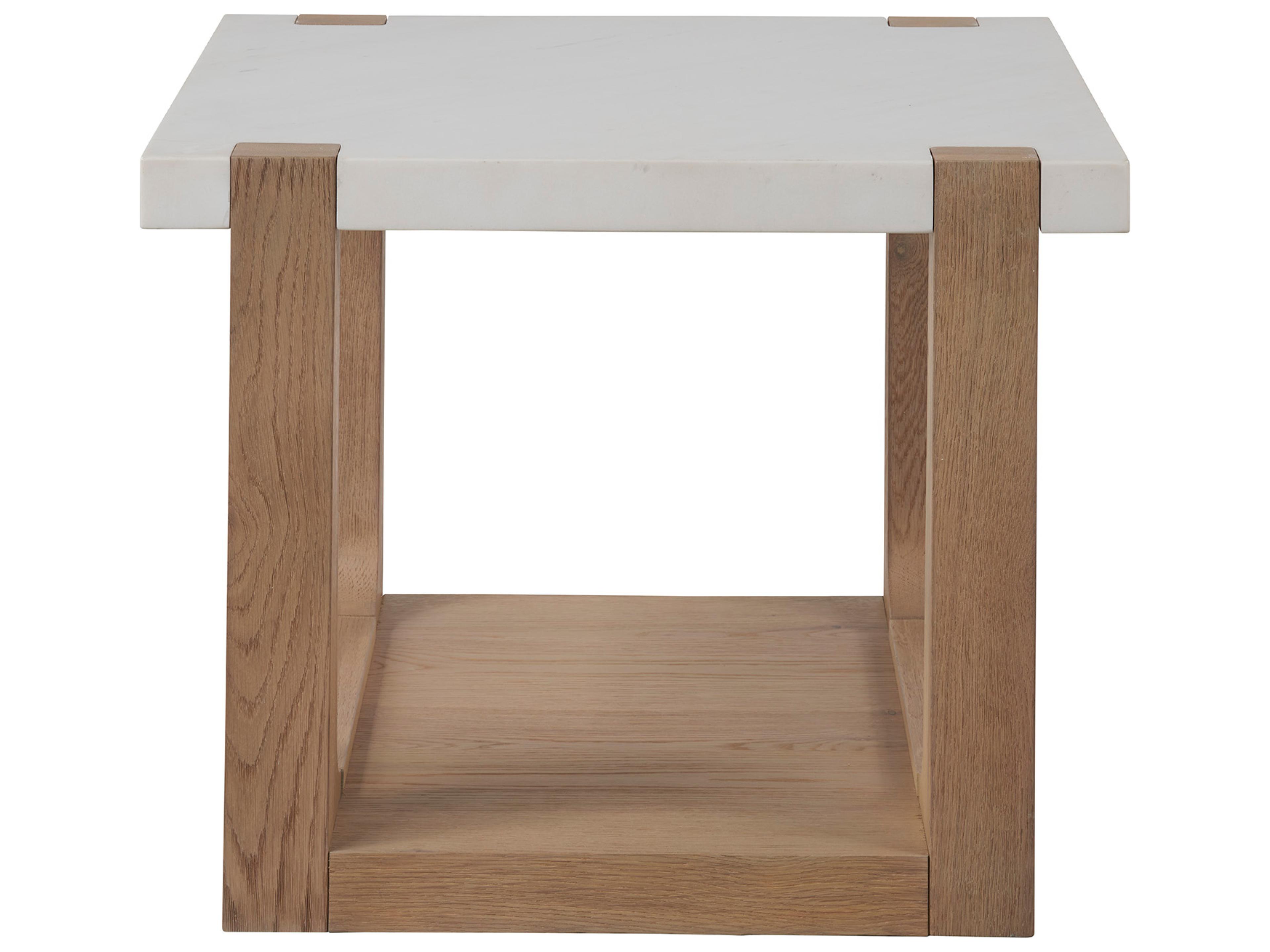 Universal Furniture Modern Organic Natural Oak Ellis End Table