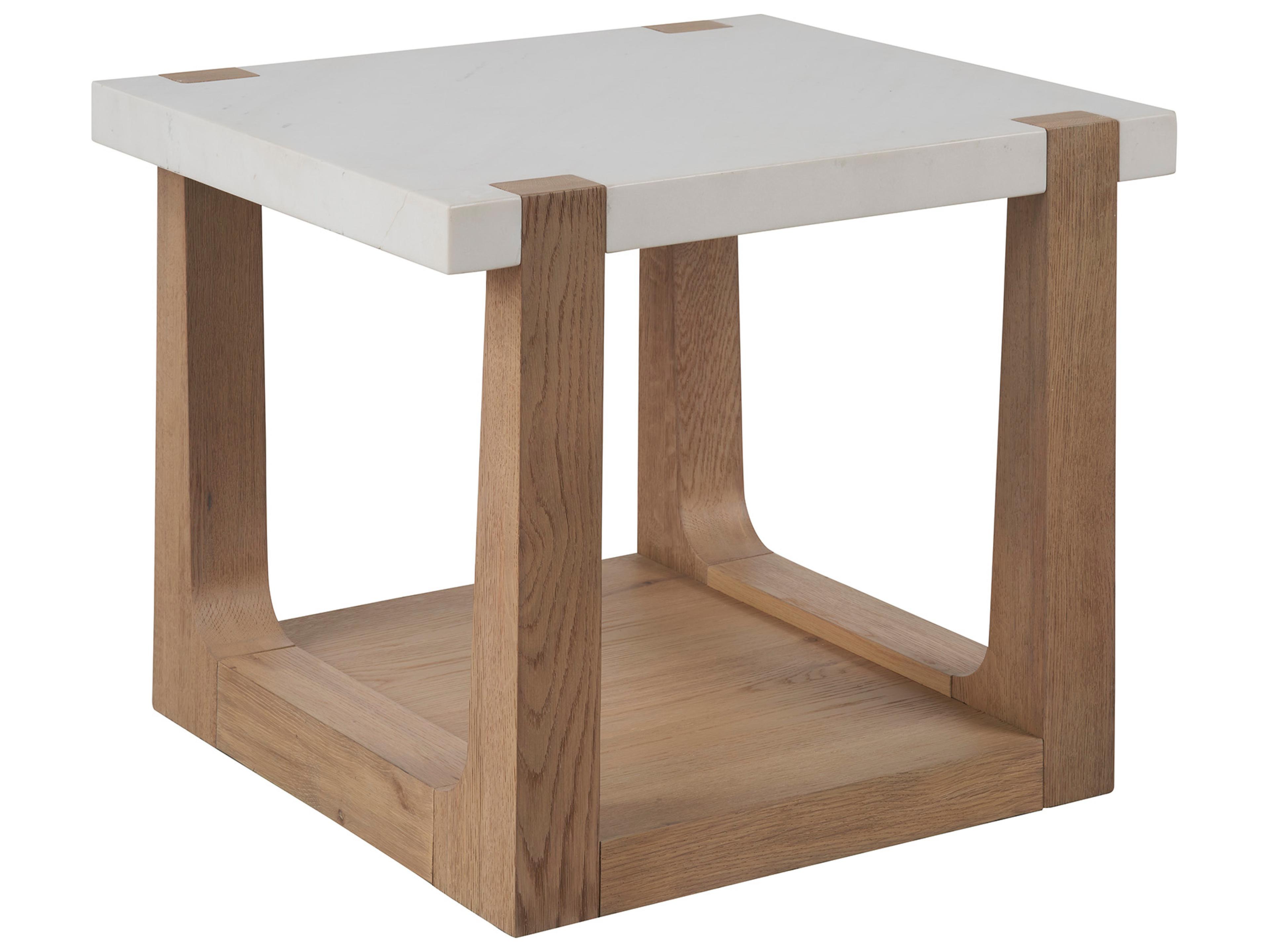 Modern Organic Natural Oak Ellis End Table