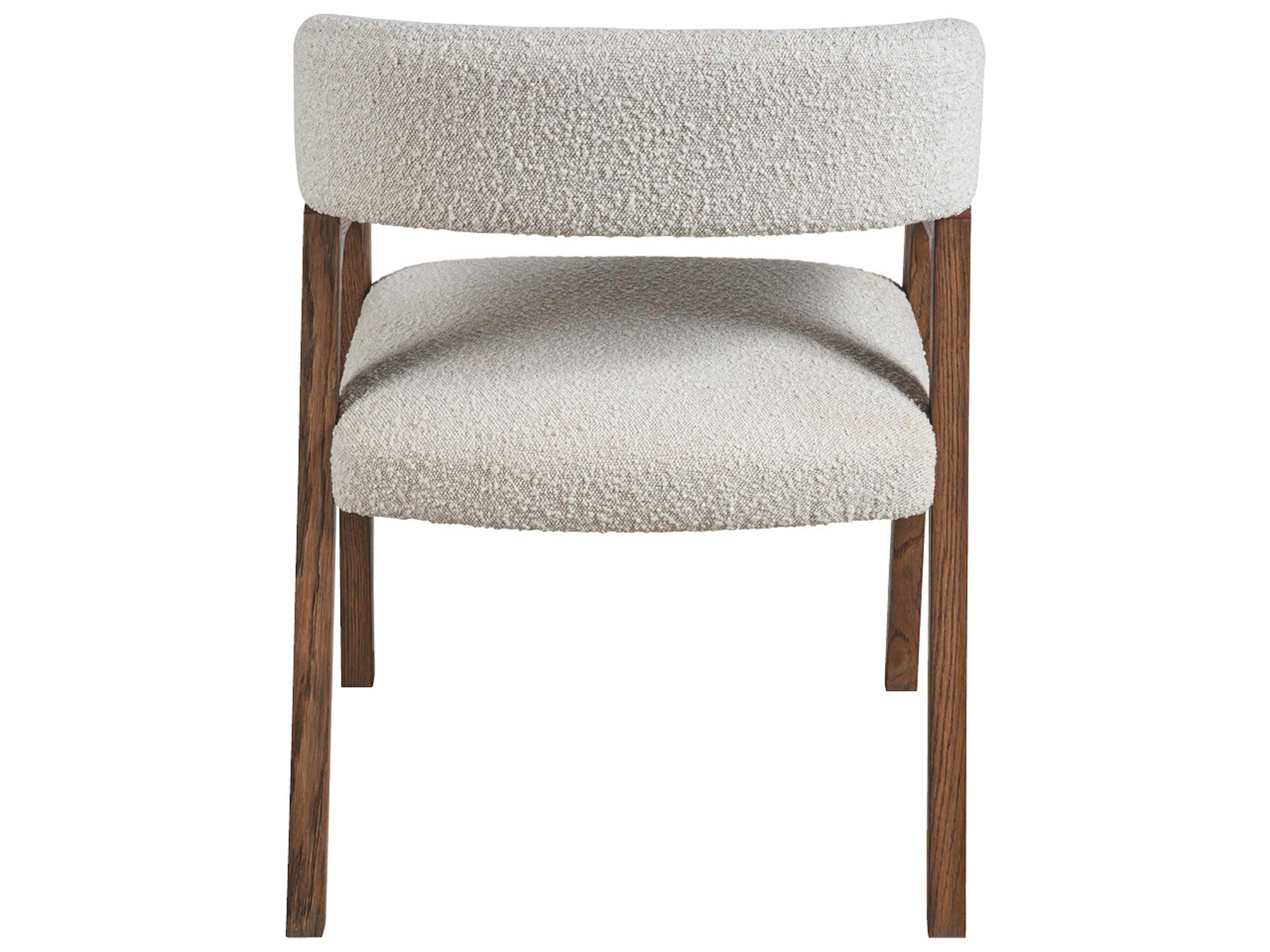 Universal Furniture Modern Aged Satin Pewter finish Barrel Back Dining Chair Set of 2