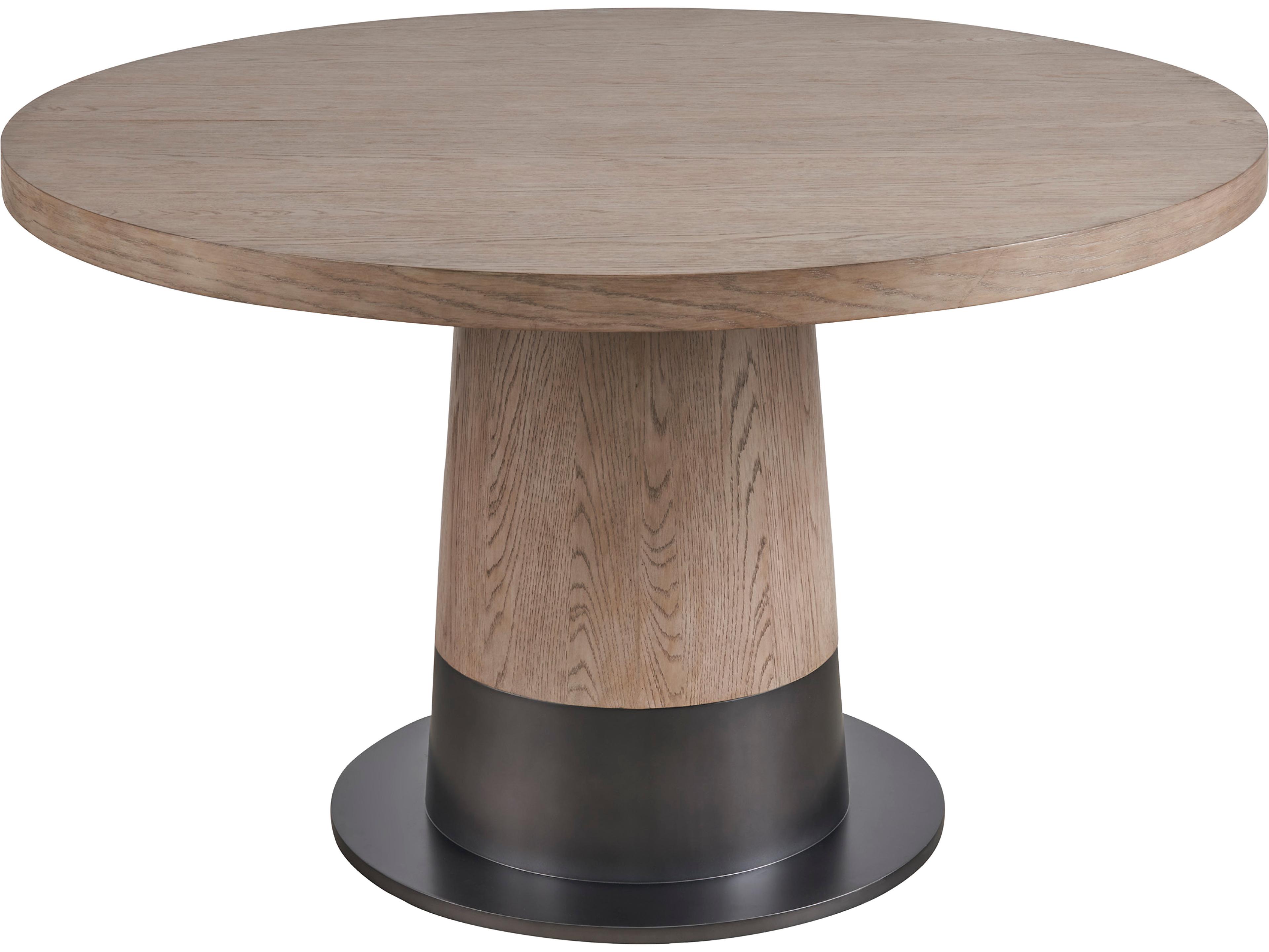 Modern Gray Oak Solara Dining Table