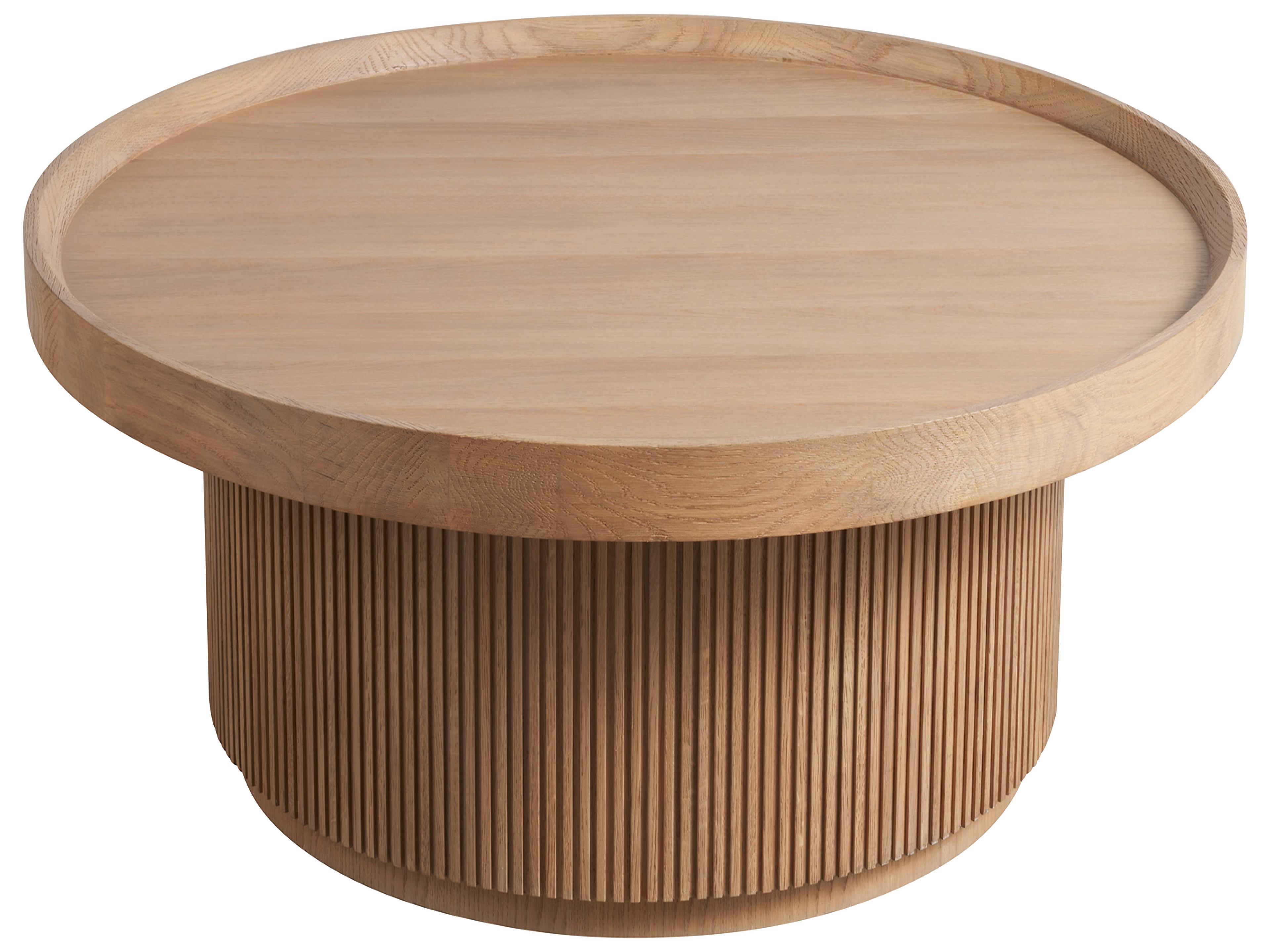 Modern Natural Oak Lumi Cocktail Table