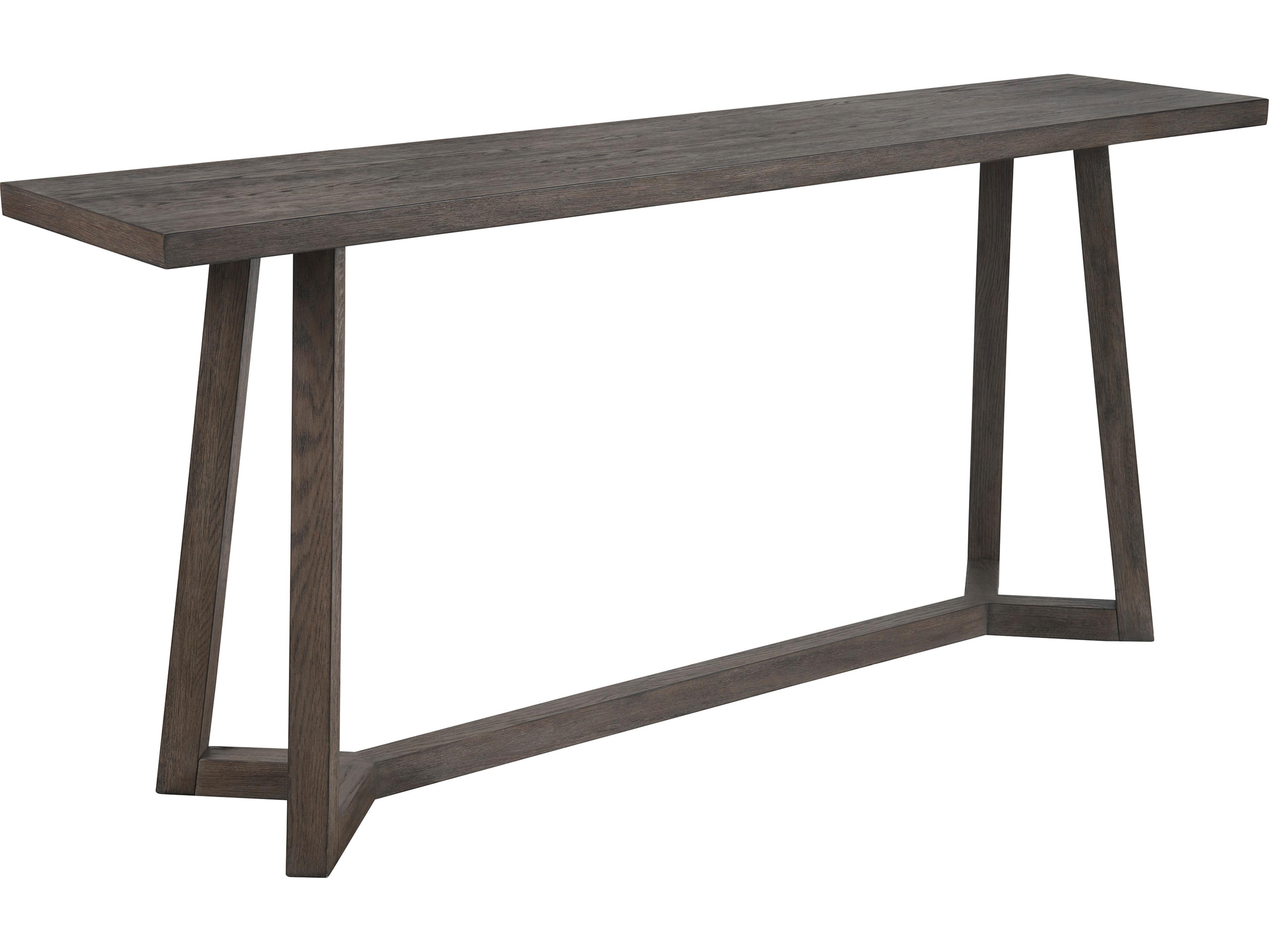 Modern Washed Charcoal Muse Console