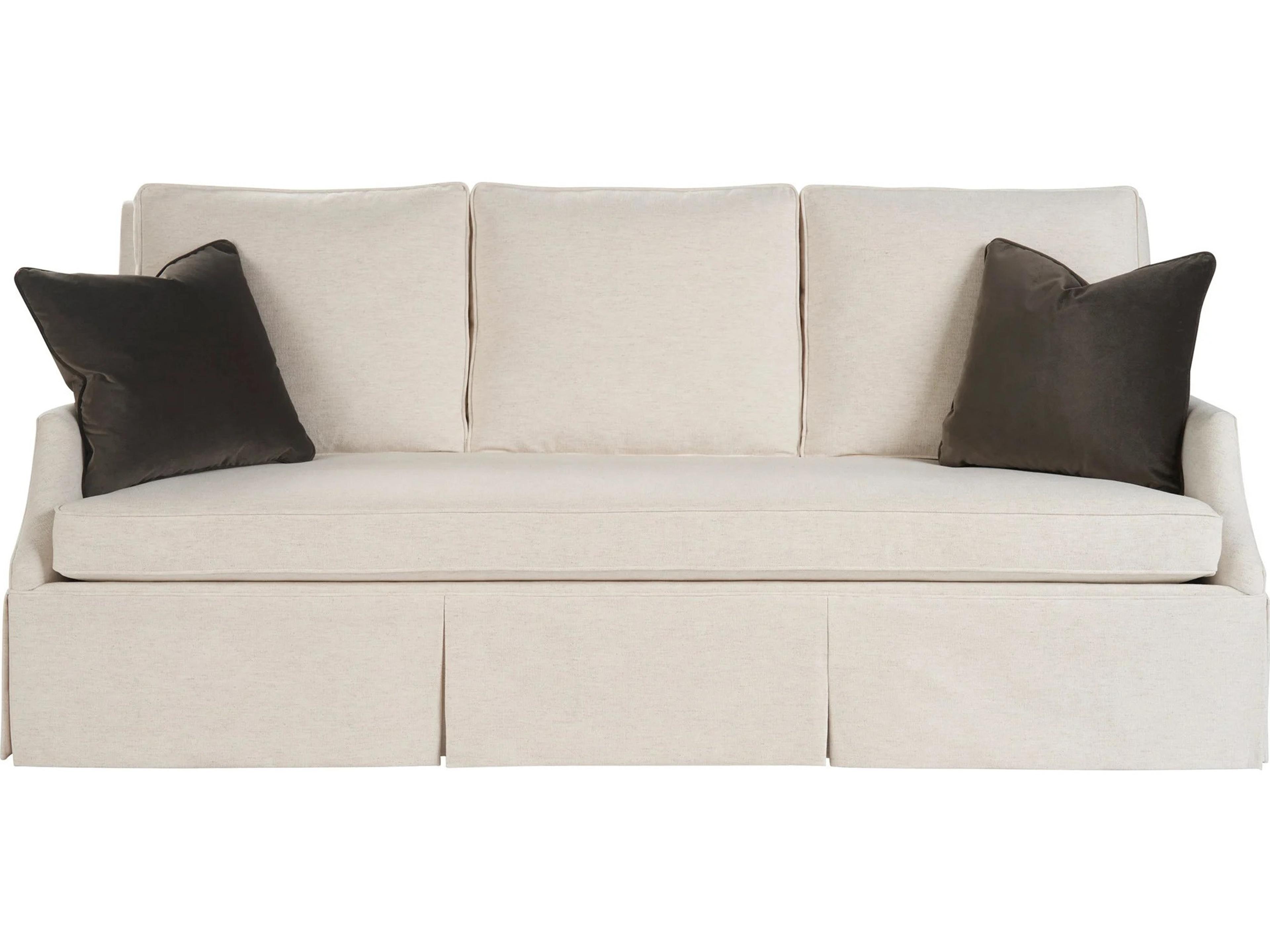 Universal Furniture Jacqueline Upholstered Skirted Sofa