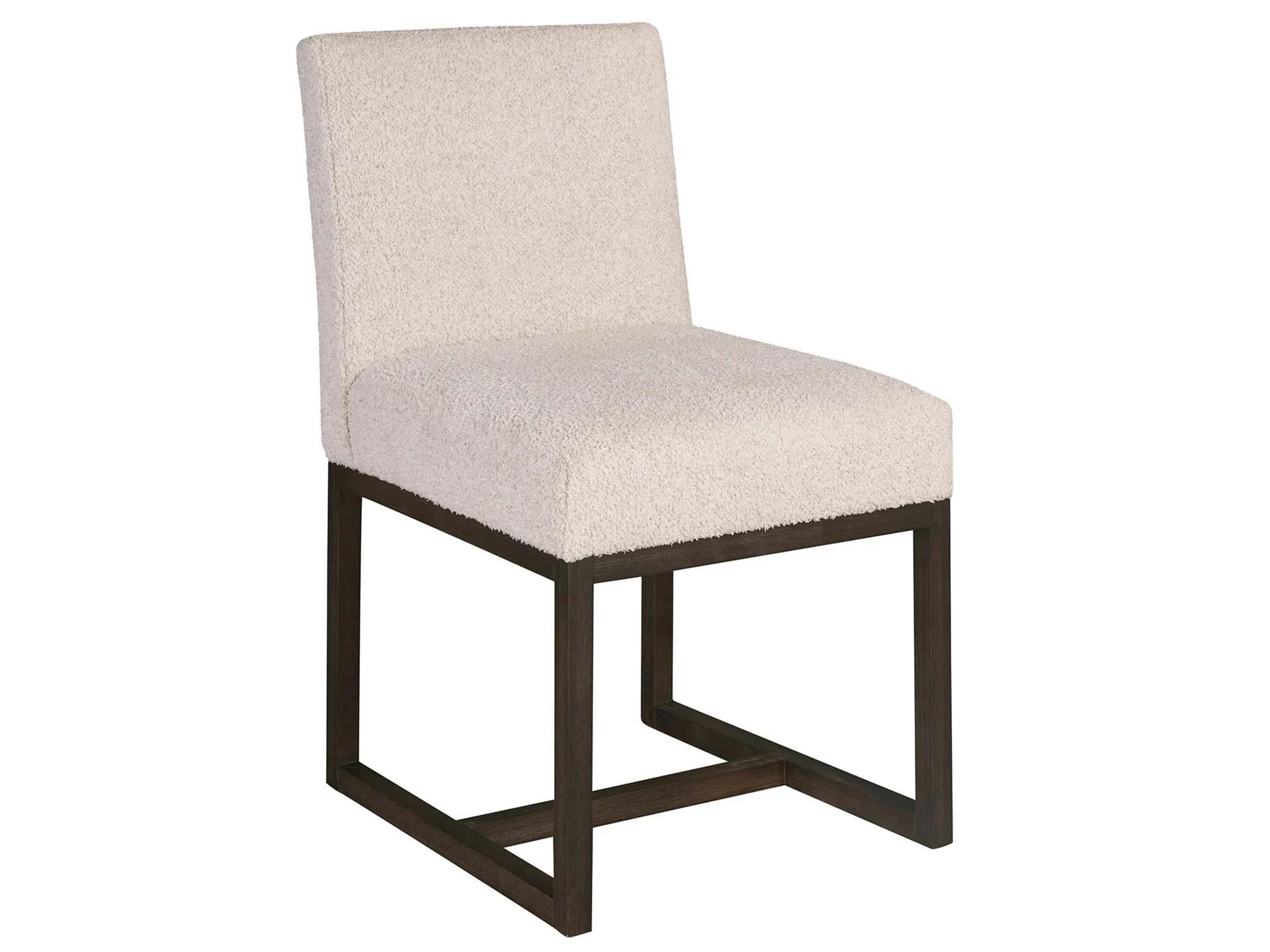 Mylo White Upholstered Side Dining Chair