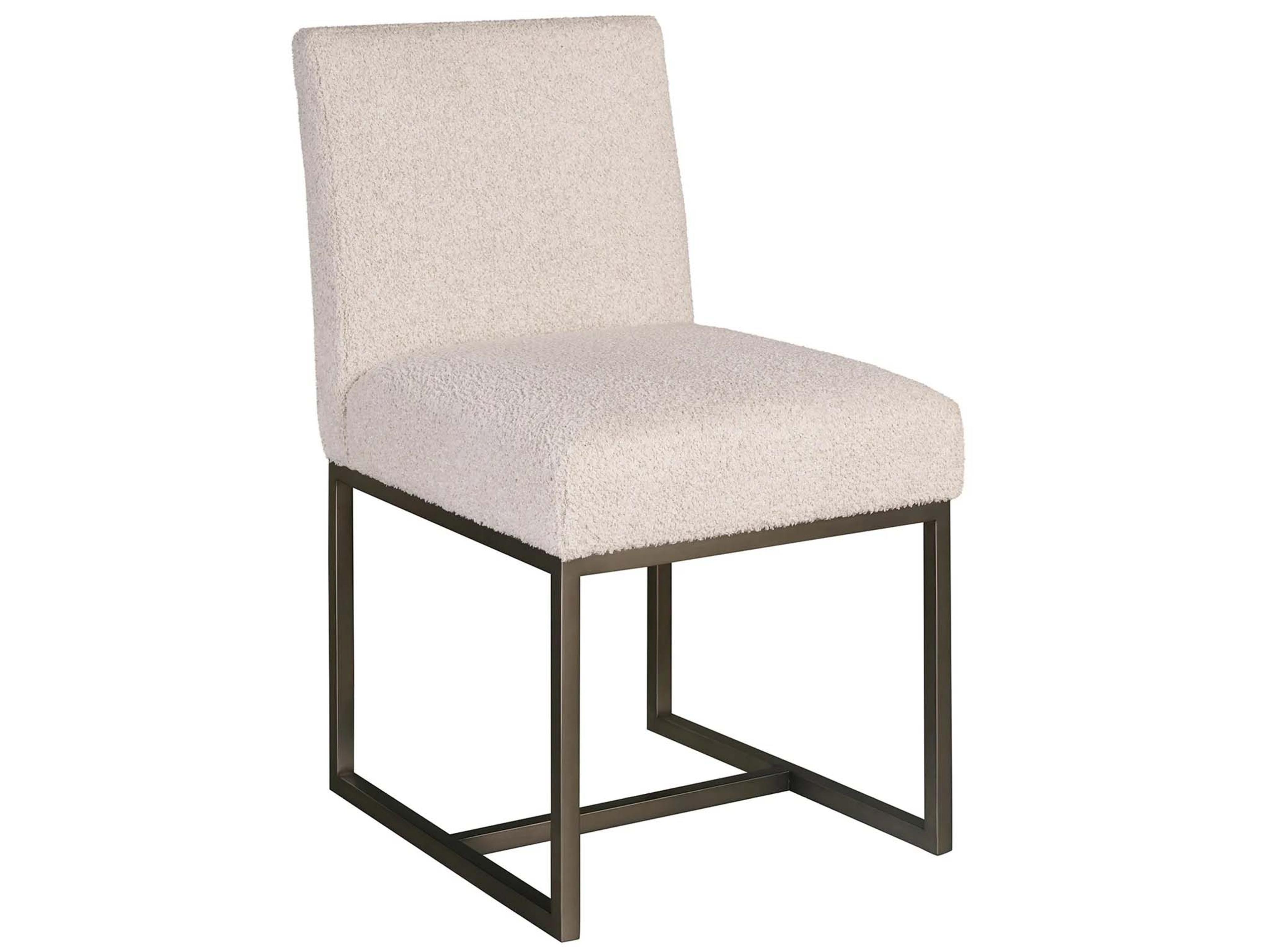 Arvin White Upholstered Side Dining Chair