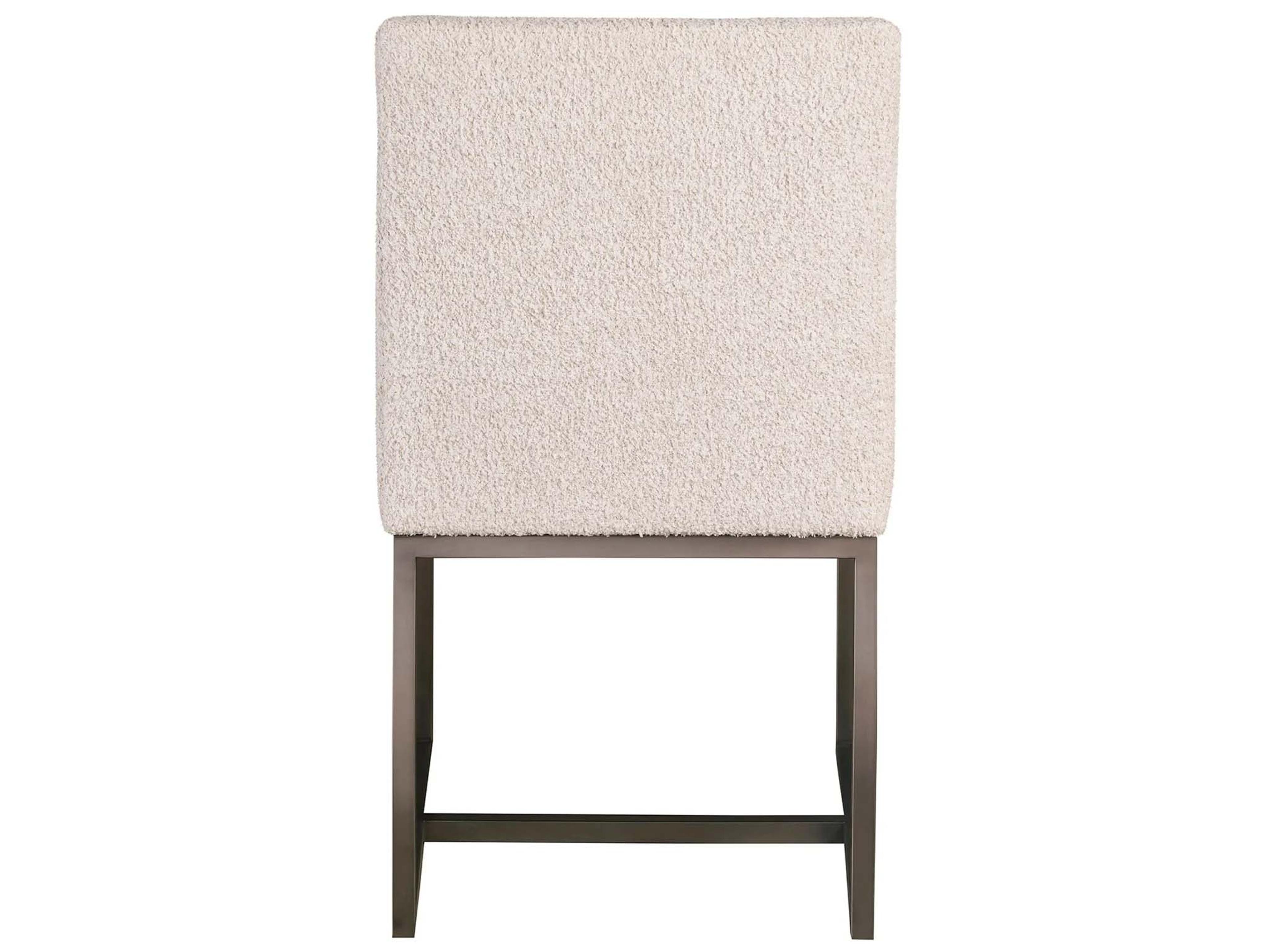 Universal Furniture Arvin White Upholstered Side Dining Chair