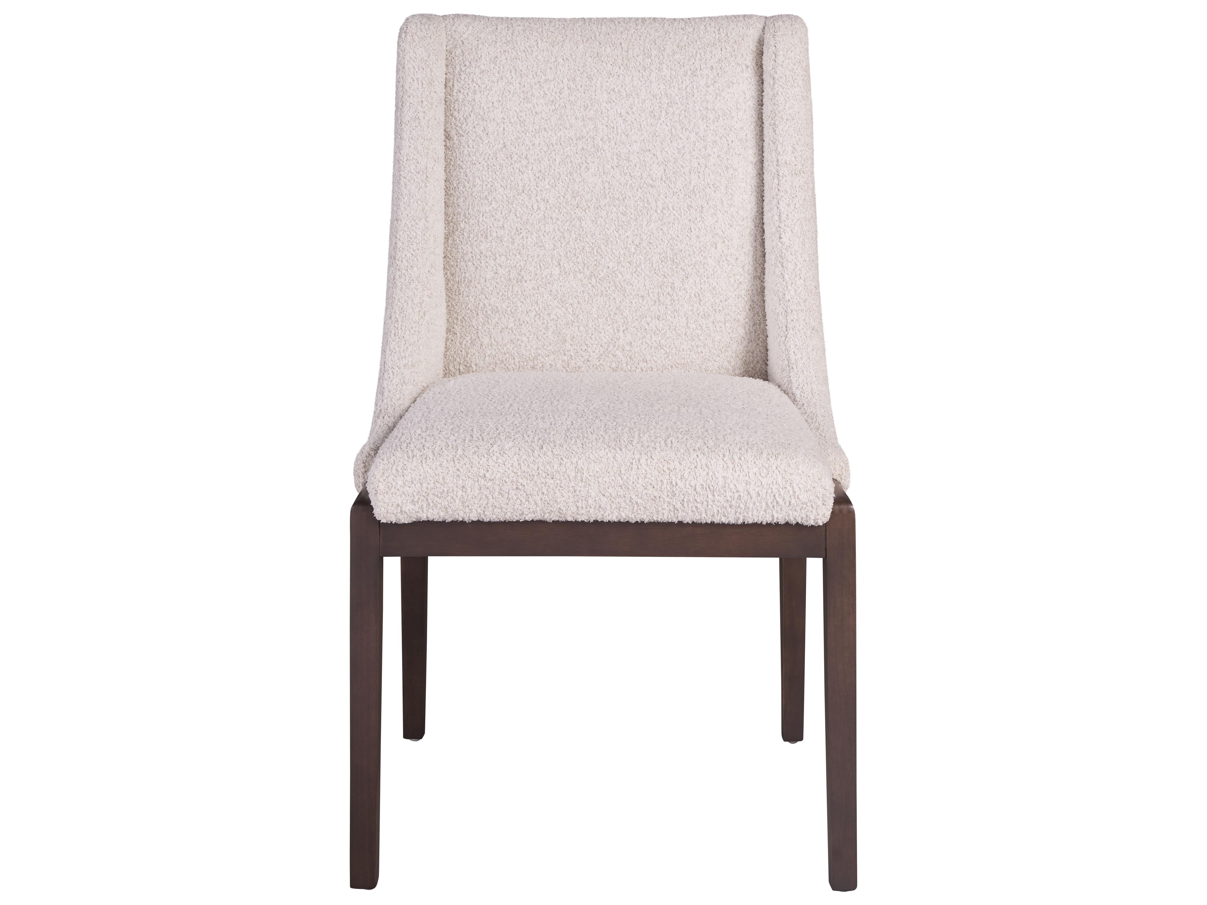 Universal Furniture Kilian White Upholstered Side Dining Chair