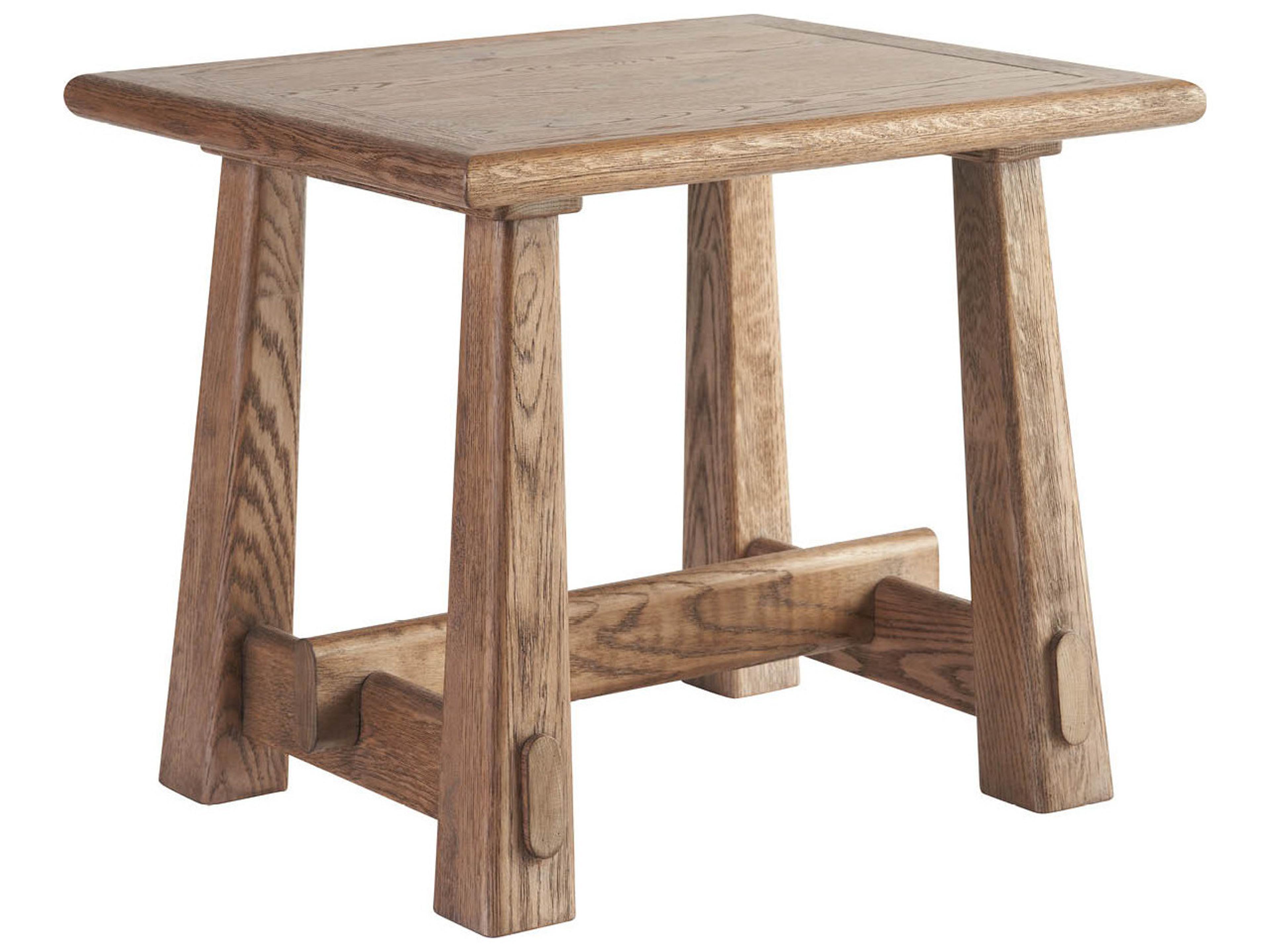 Griffith Park Rectangular Wood End Table
