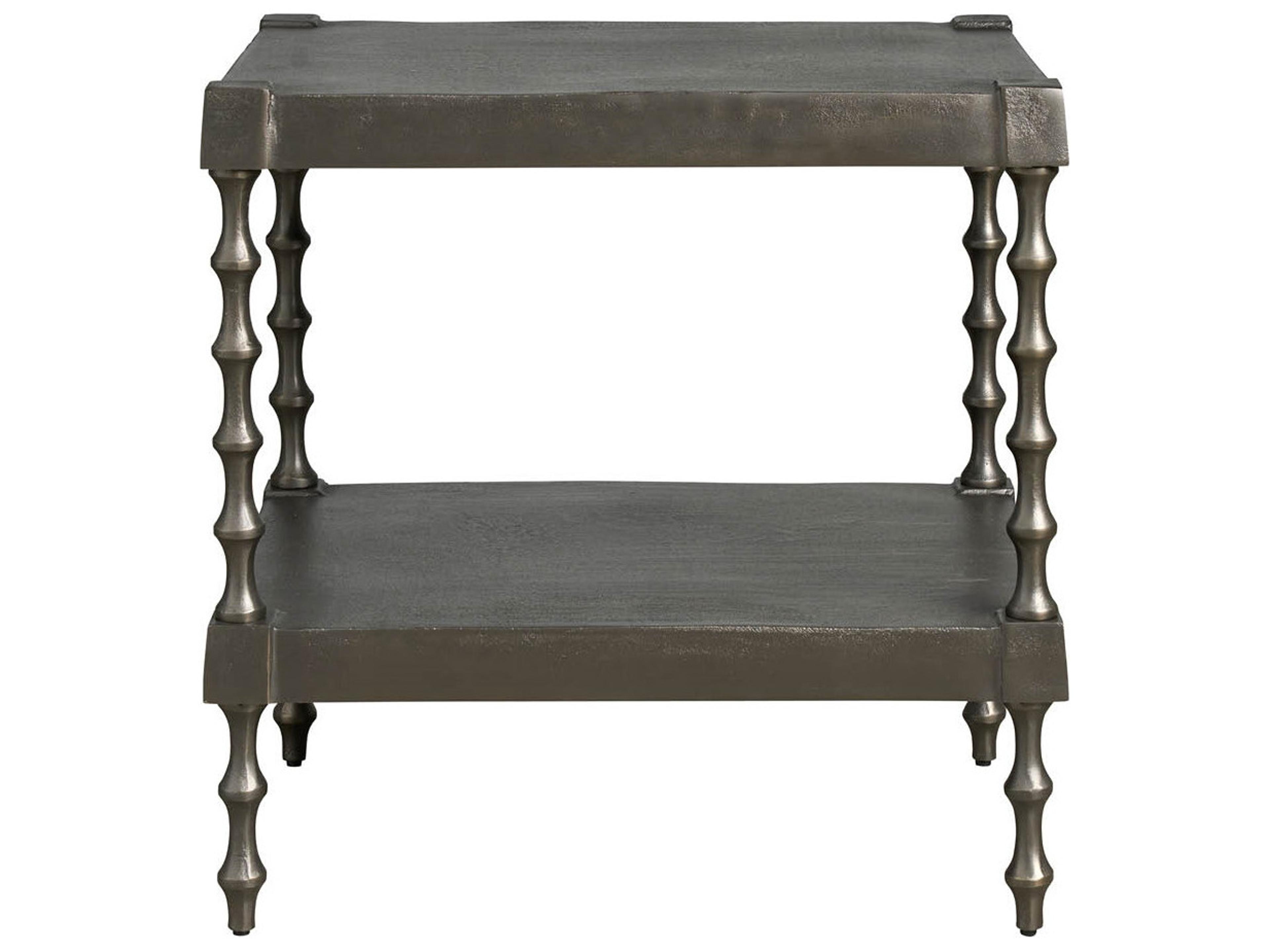Universal Furniture Griffith Park Rectangular Metal End Table
