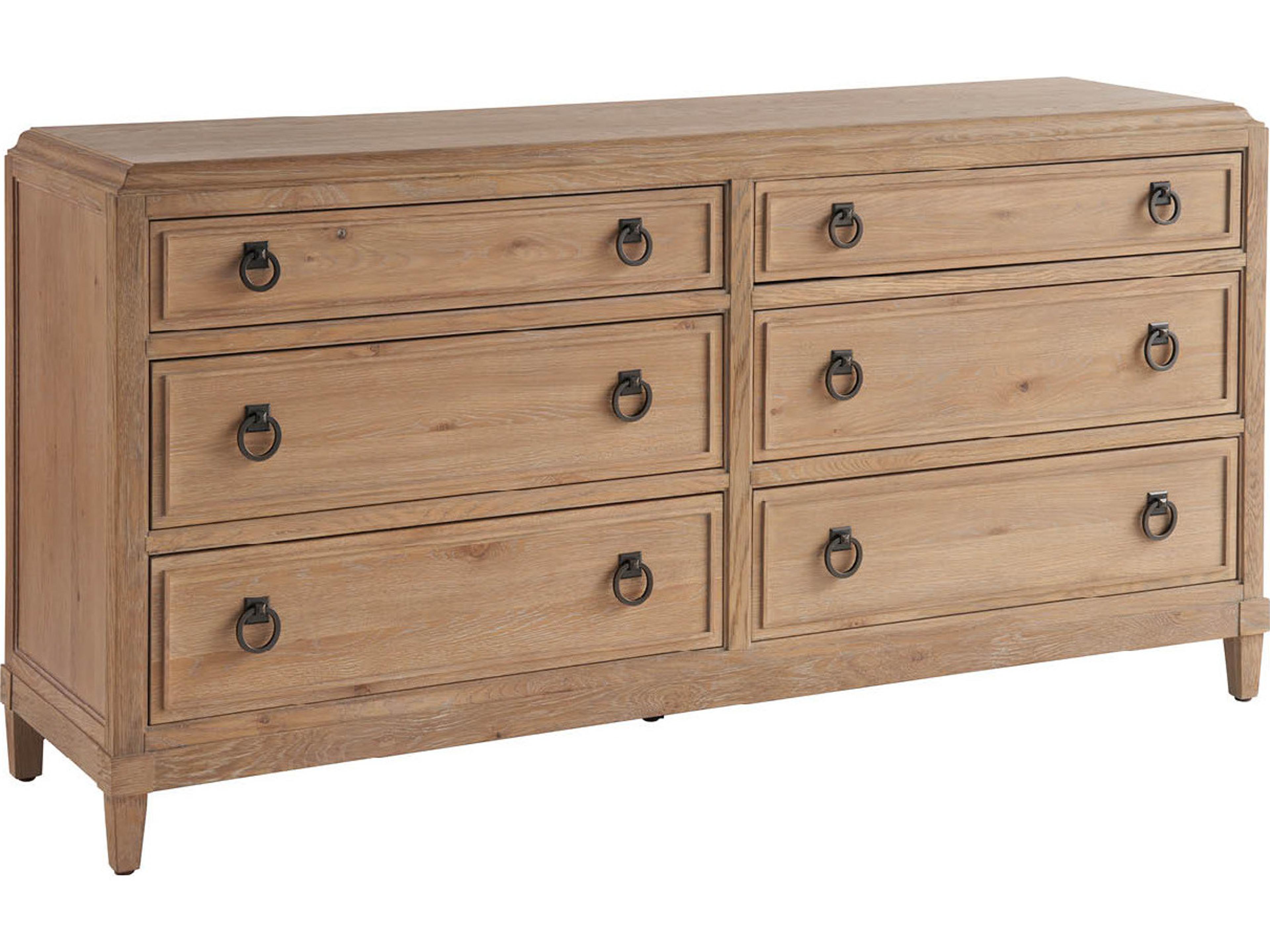 Griffith Park 6-Drawers Natural Double Dresser