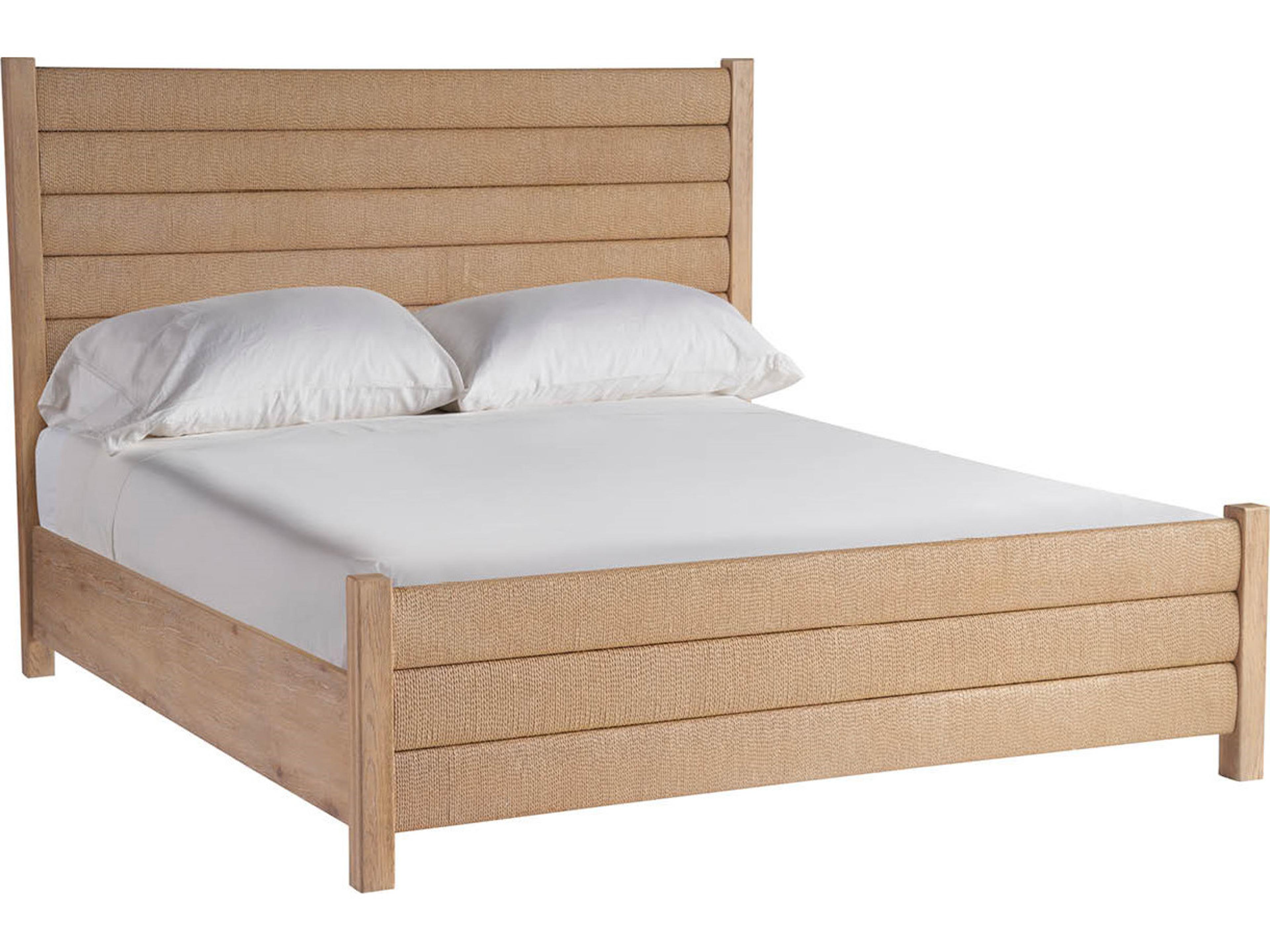 Griffith Park Natural Wood Queen Panel Bed