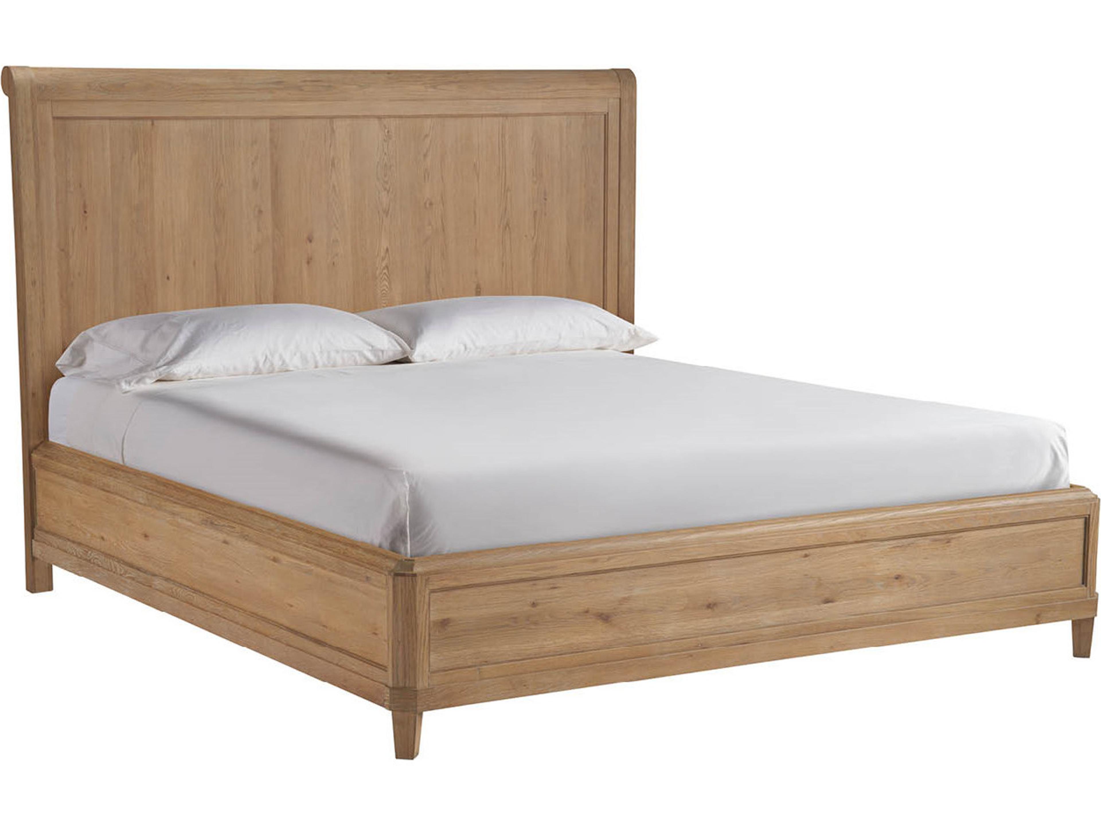 Griffith Park Natural Wood King Panel Bed