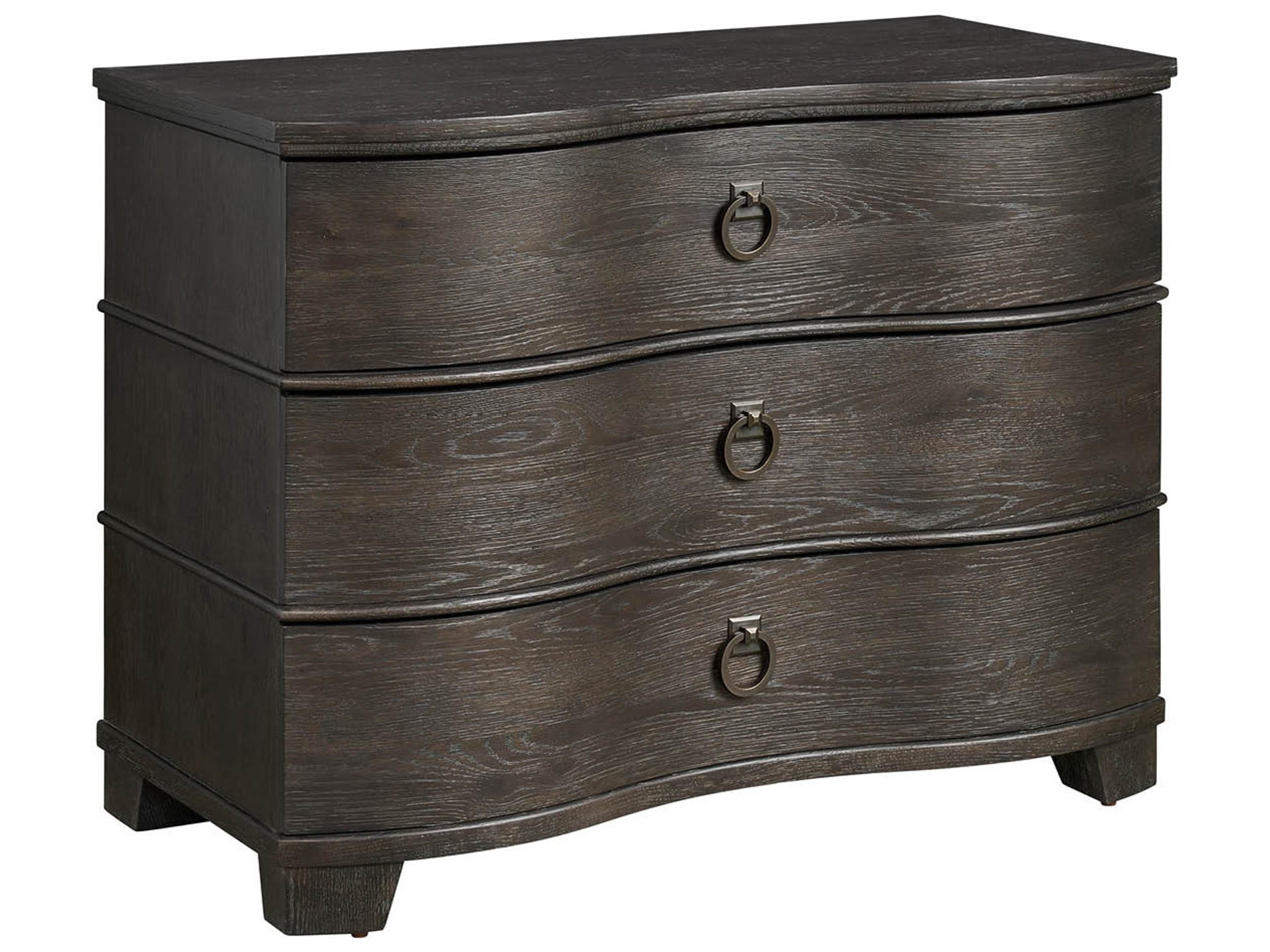 Griffith Park 3-Drawers Brown Dresser