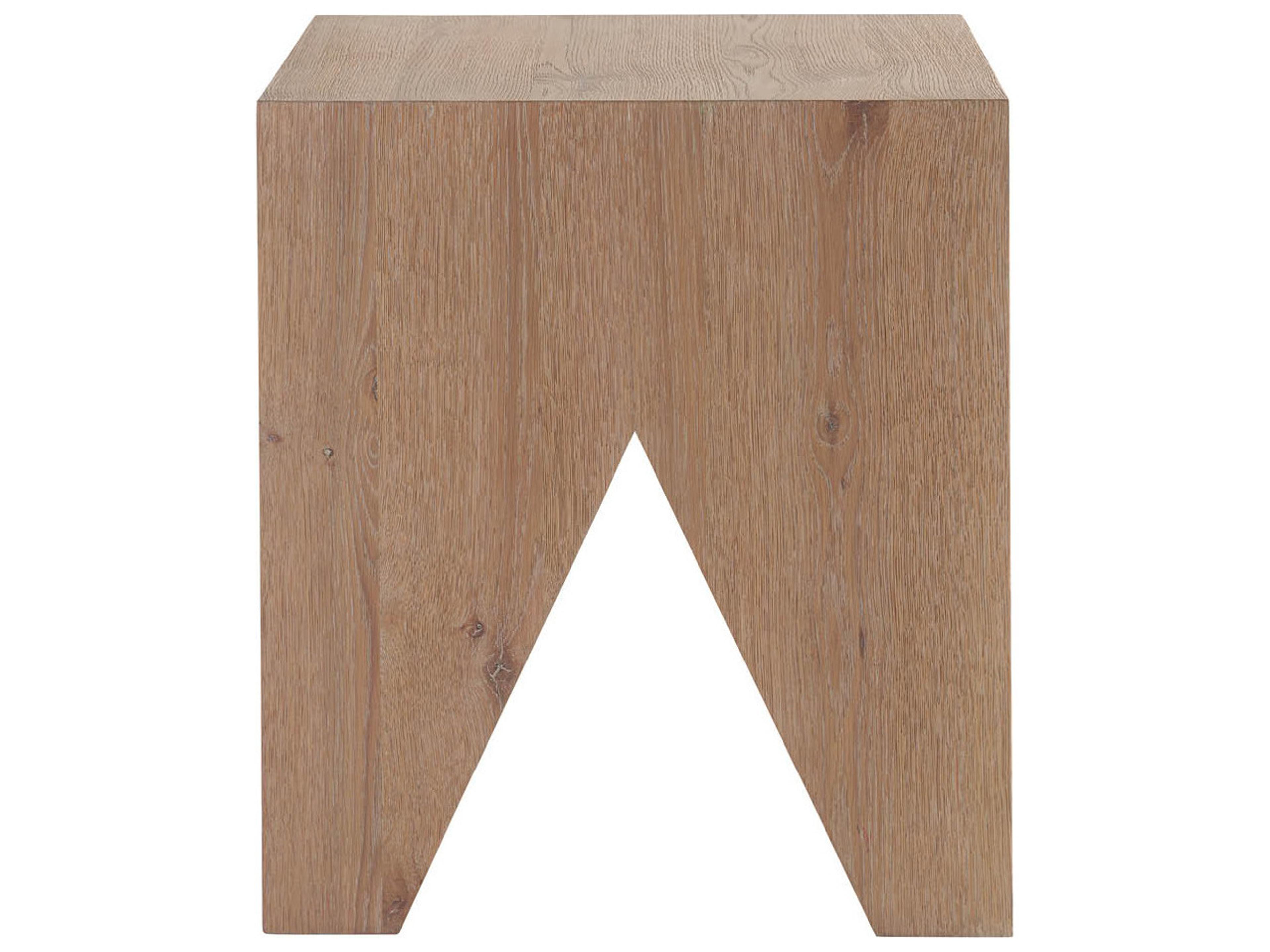 Universal Furniture Griffith Park Square Wood End Table