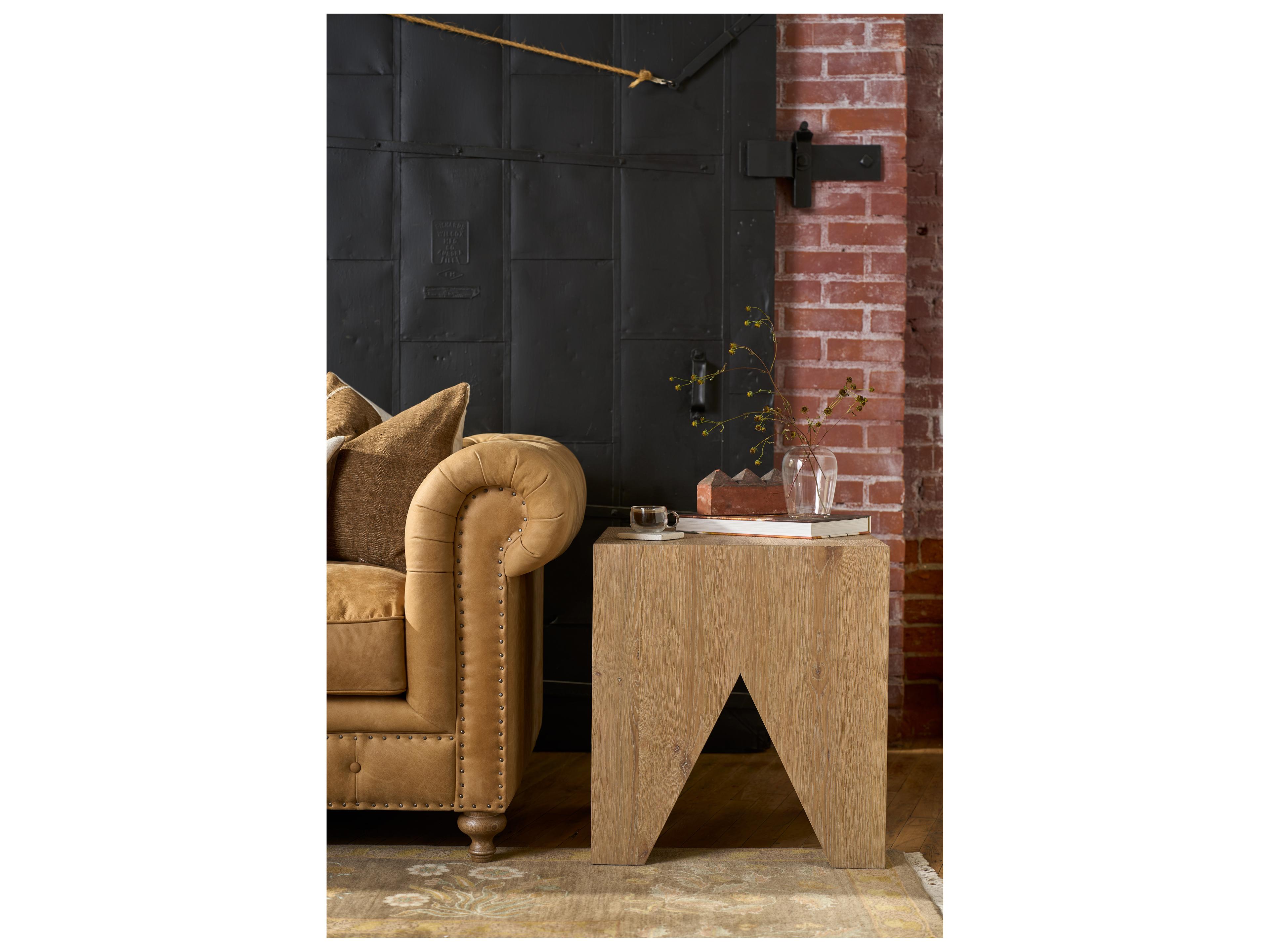 Universal Furniture Griffith Park Square Wood End Table