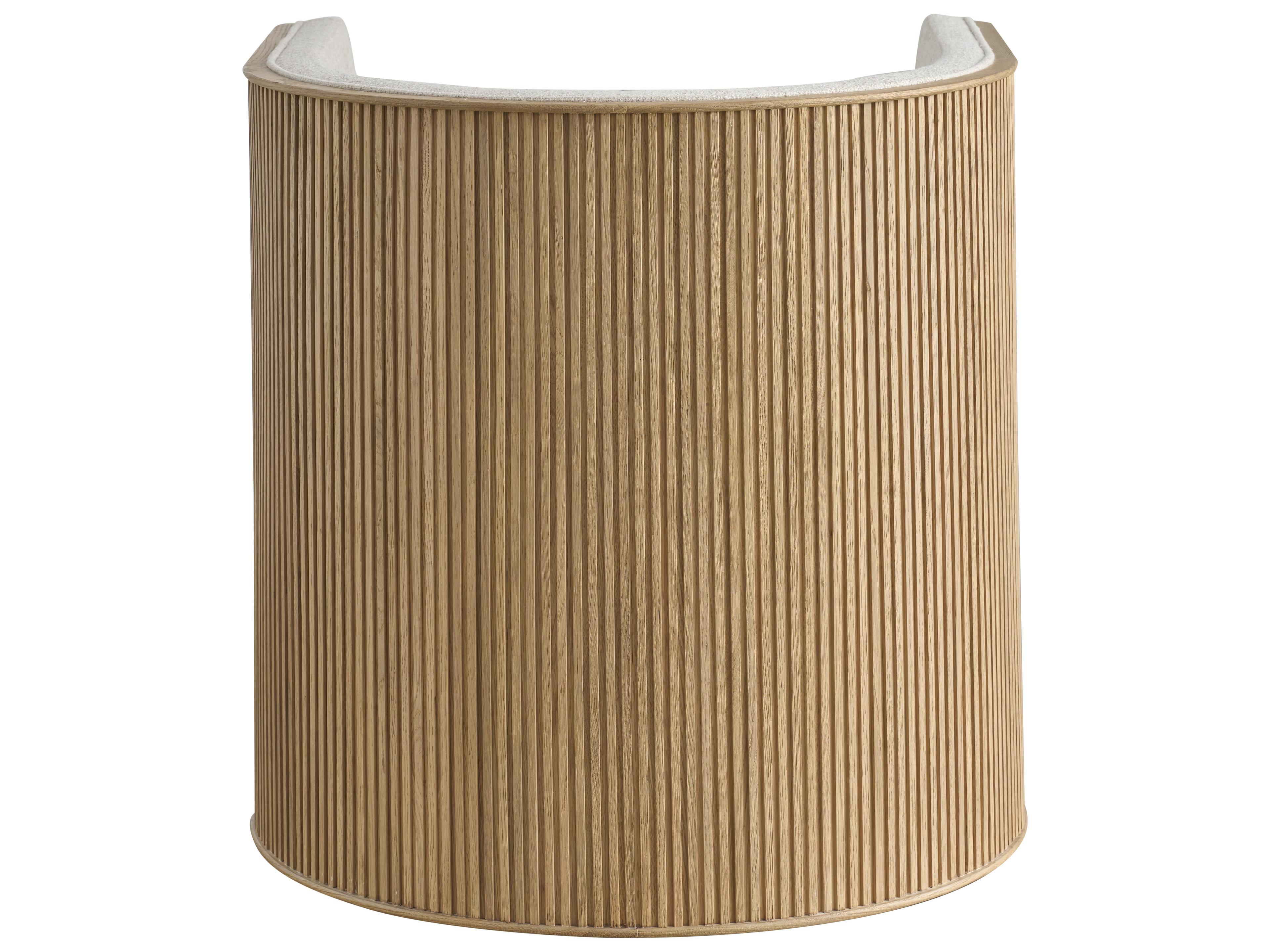 Universal Furniture Avaline Swivel Oak Accent Chair