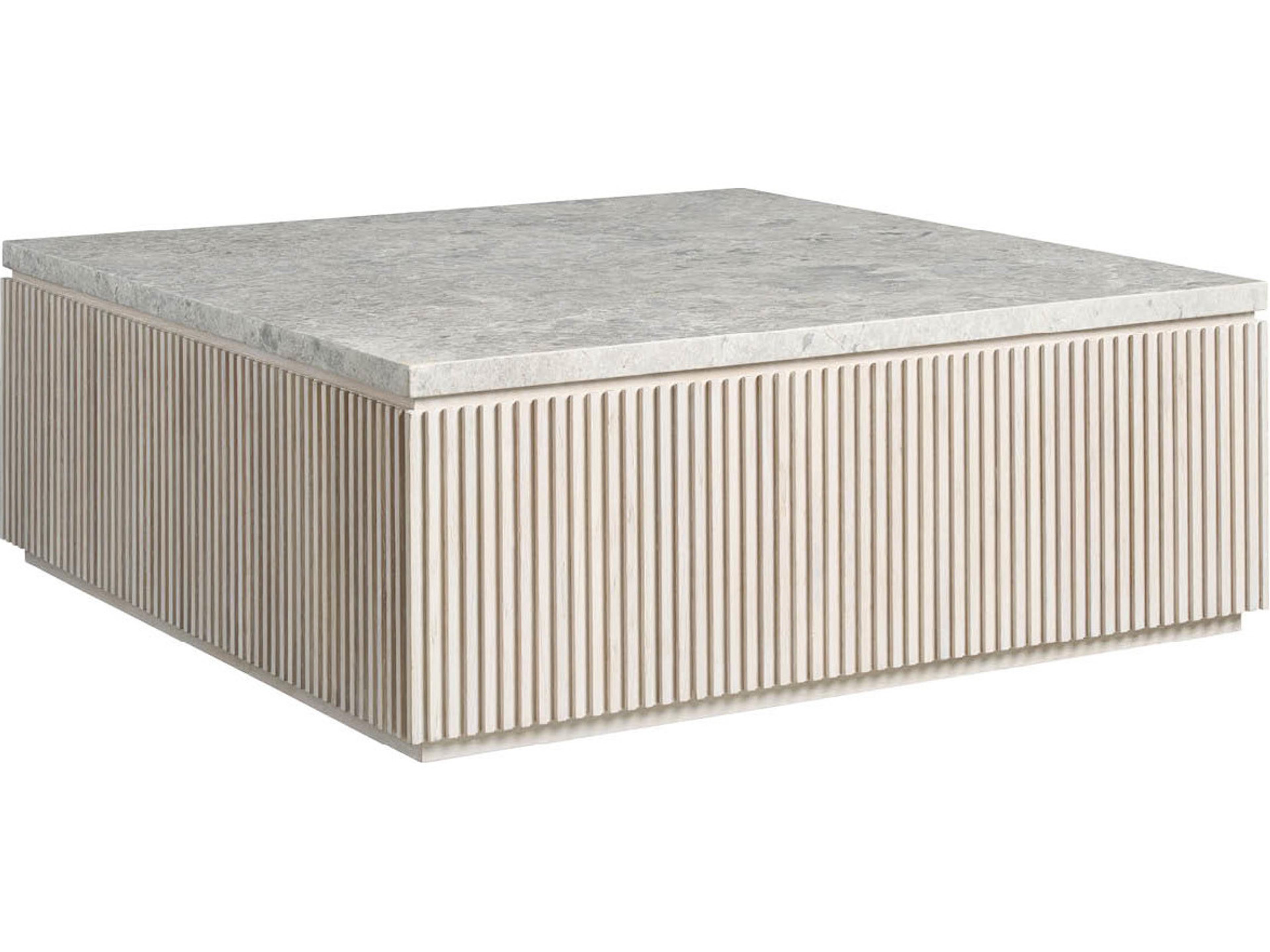 Avaline Square Stone Coffee Table
