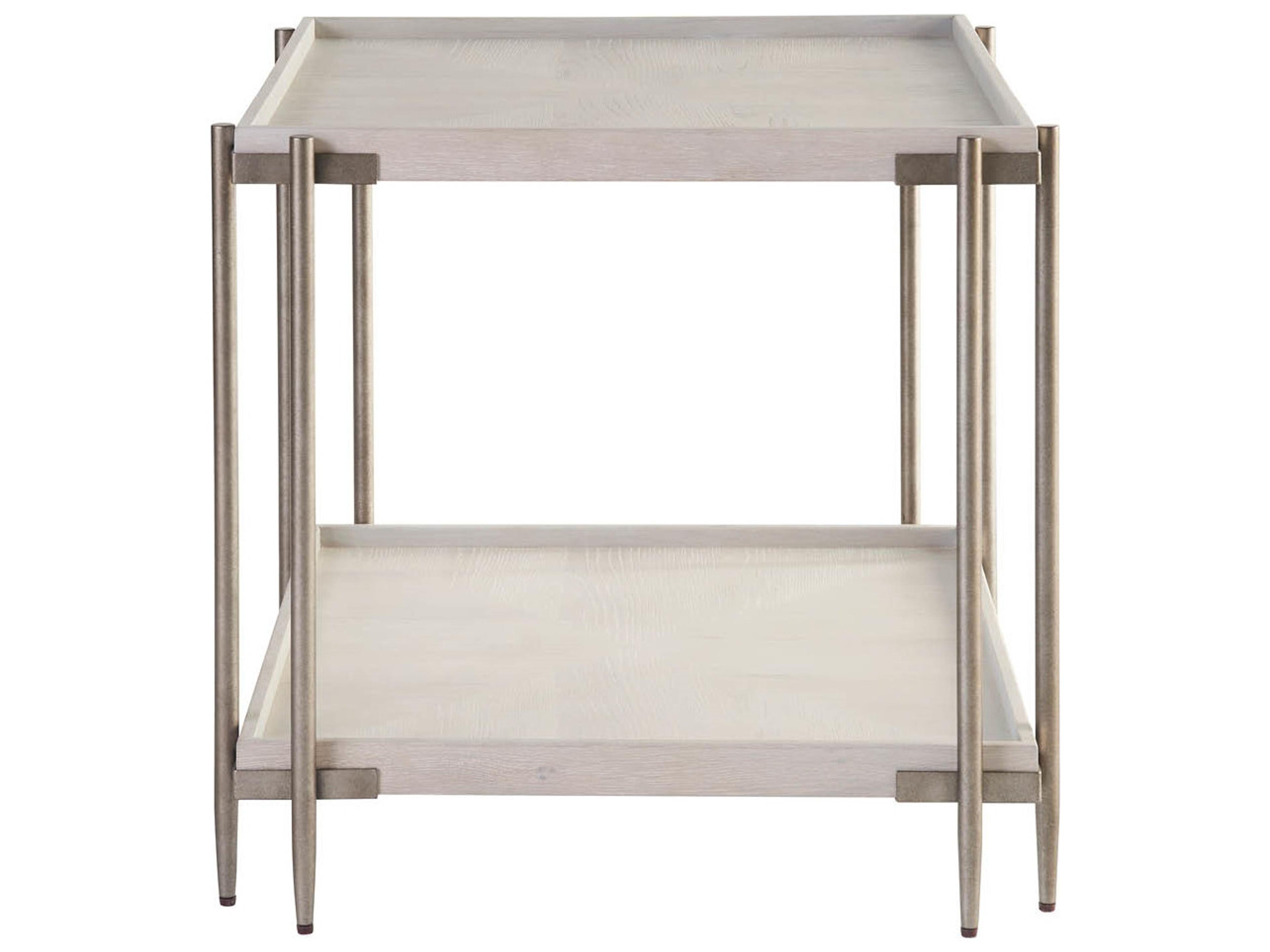 Universal Furniture Avaline Rectangular Wood End Table