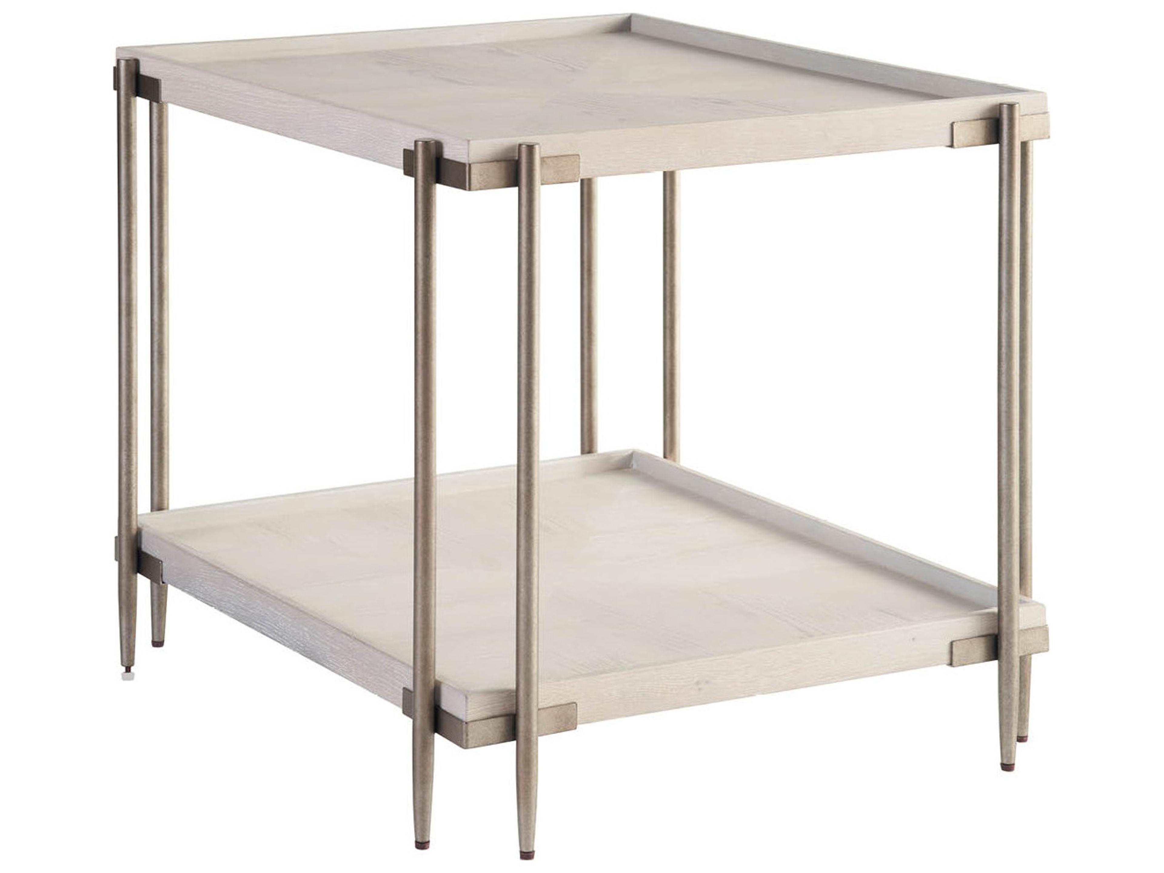 Avaline Rectangular Wood End Table