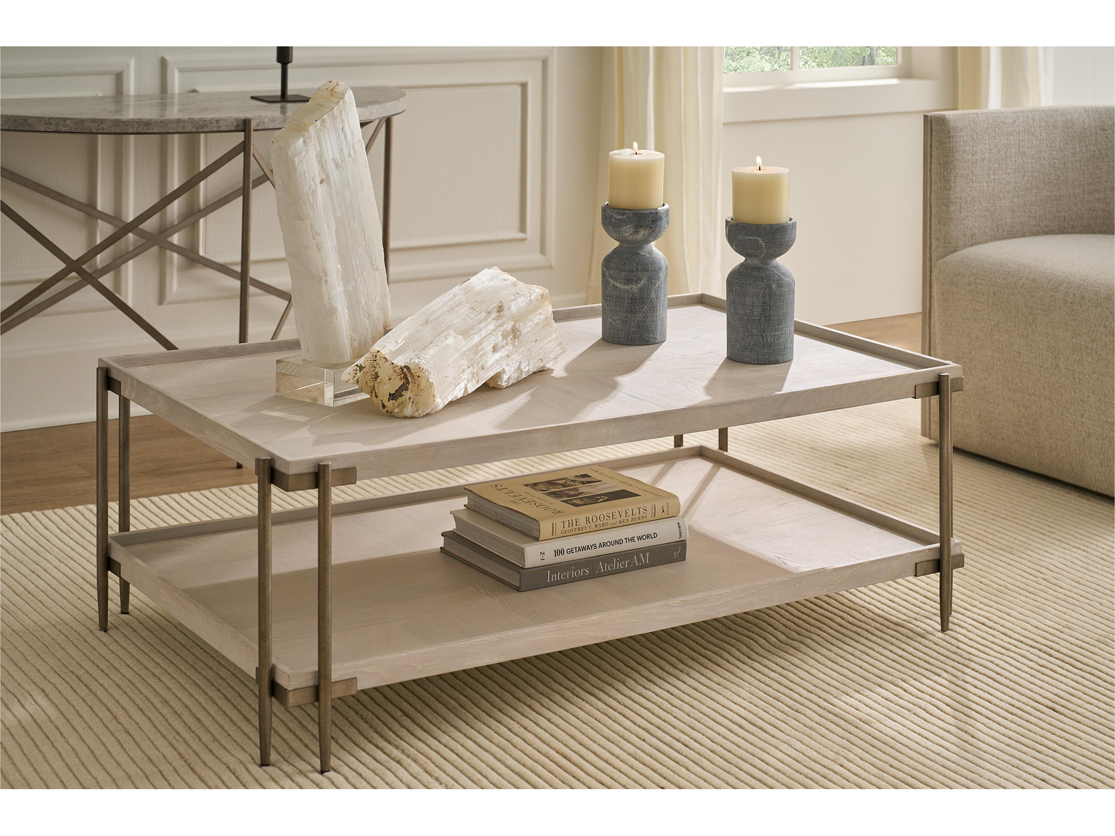 Universal Furniture Avaline Rectangular Wood Coffee Table