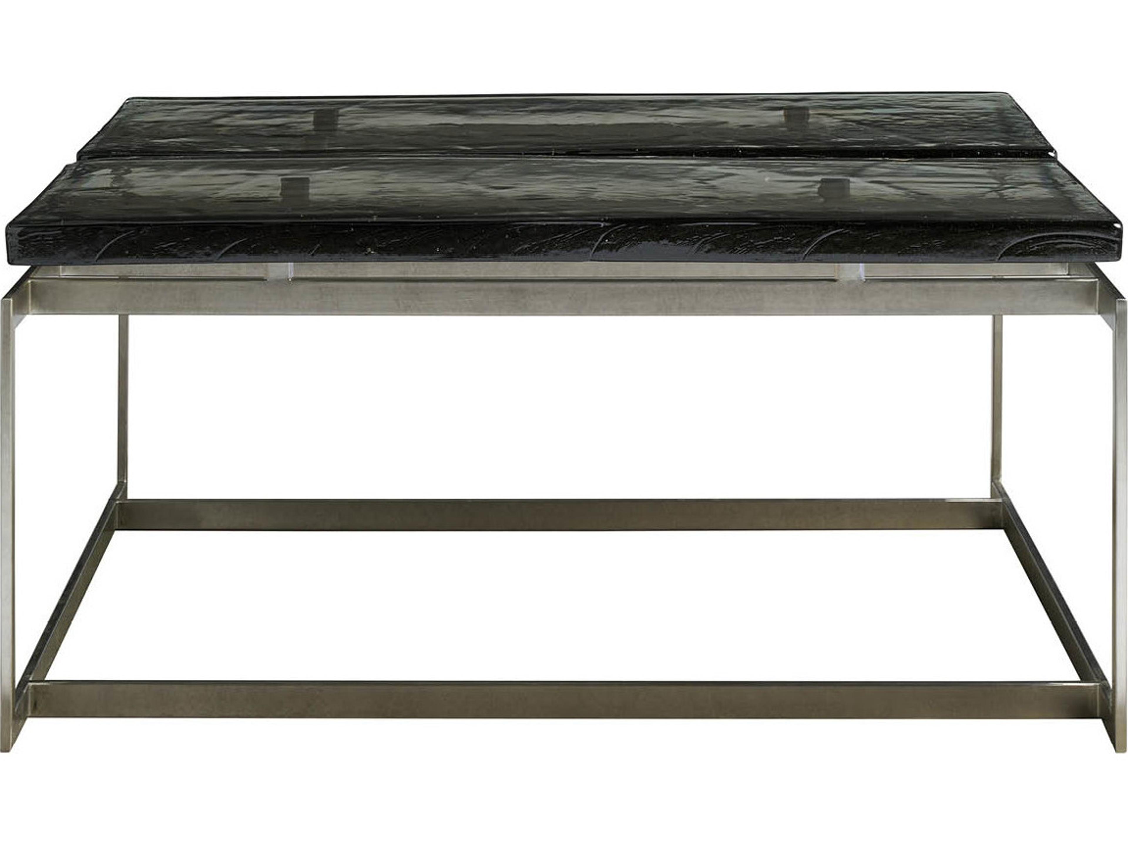 Universal Furniture Avaline Square Glass Coffee Table