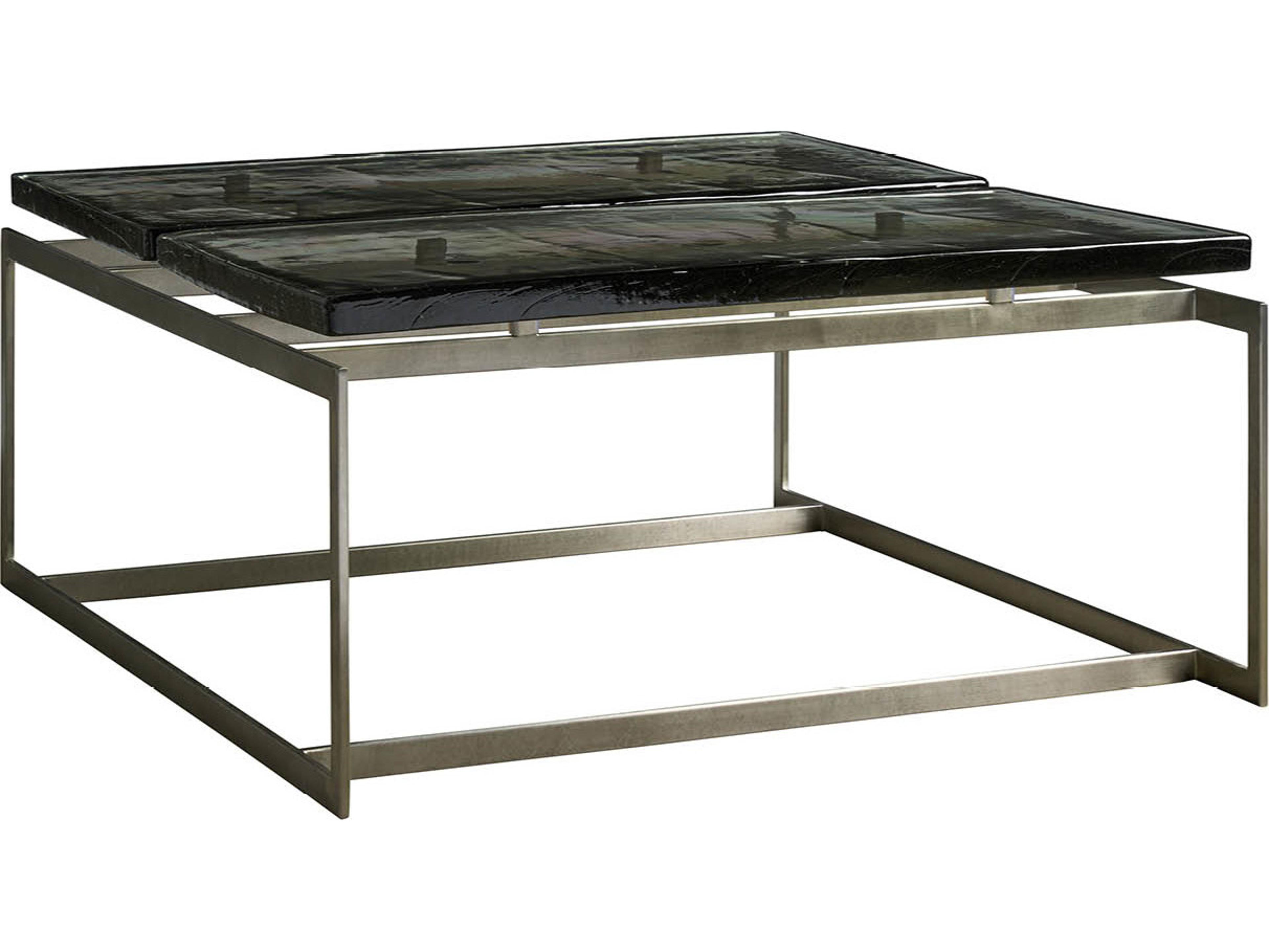 Avaline Square Glass Coffee Table