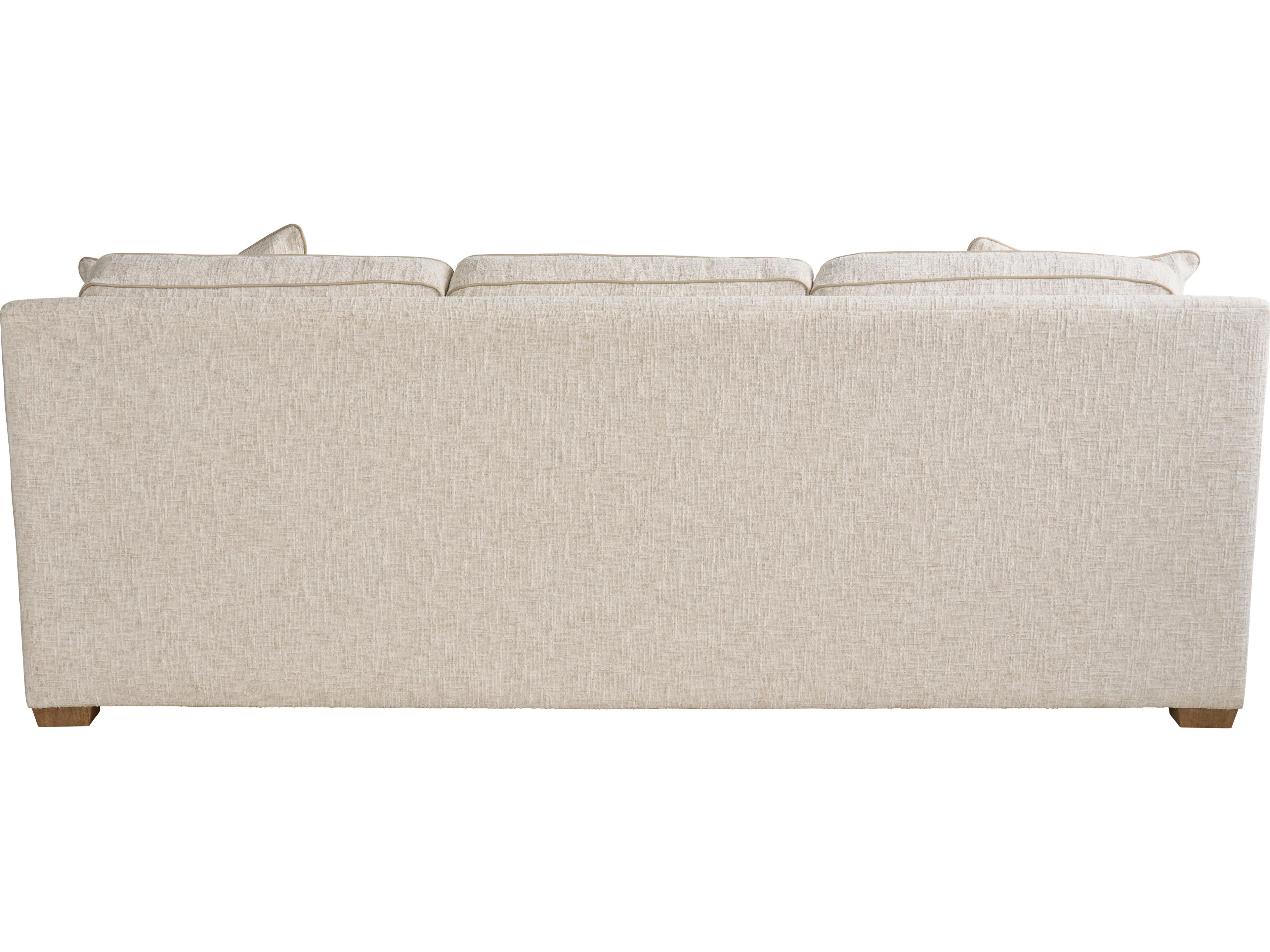 Universal Furniture Sophie Brown Beige Upholstered Sofa