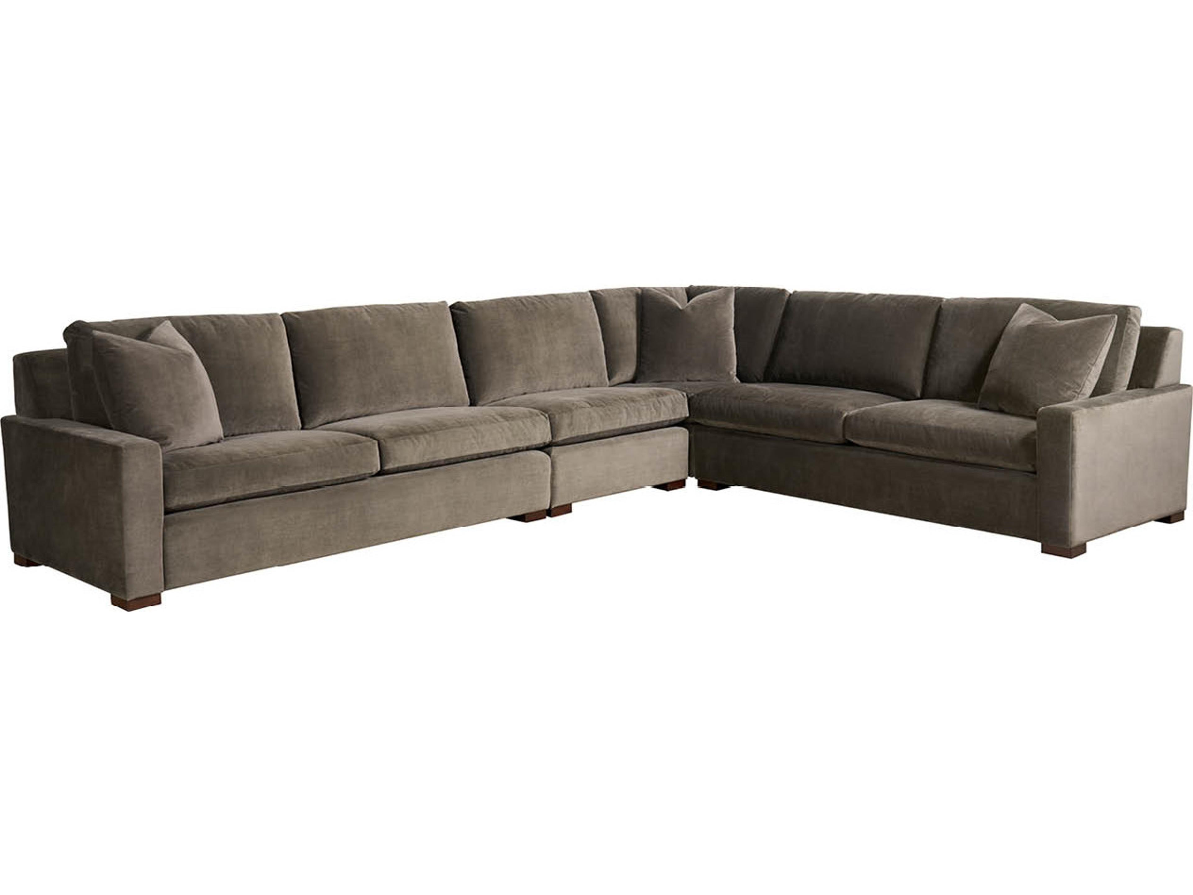 Fletcher Gray Upholstered Sectional Sofa