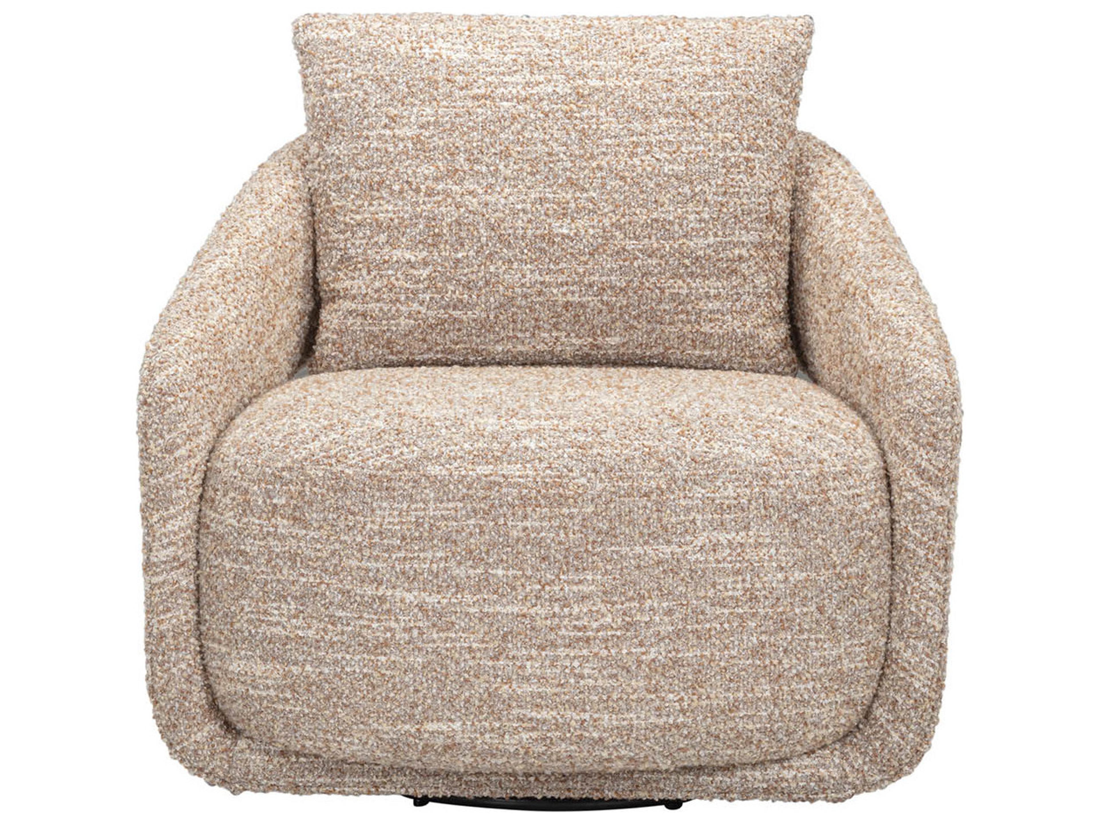 Universal Furniture Elio Swivel Beige Accent Chair