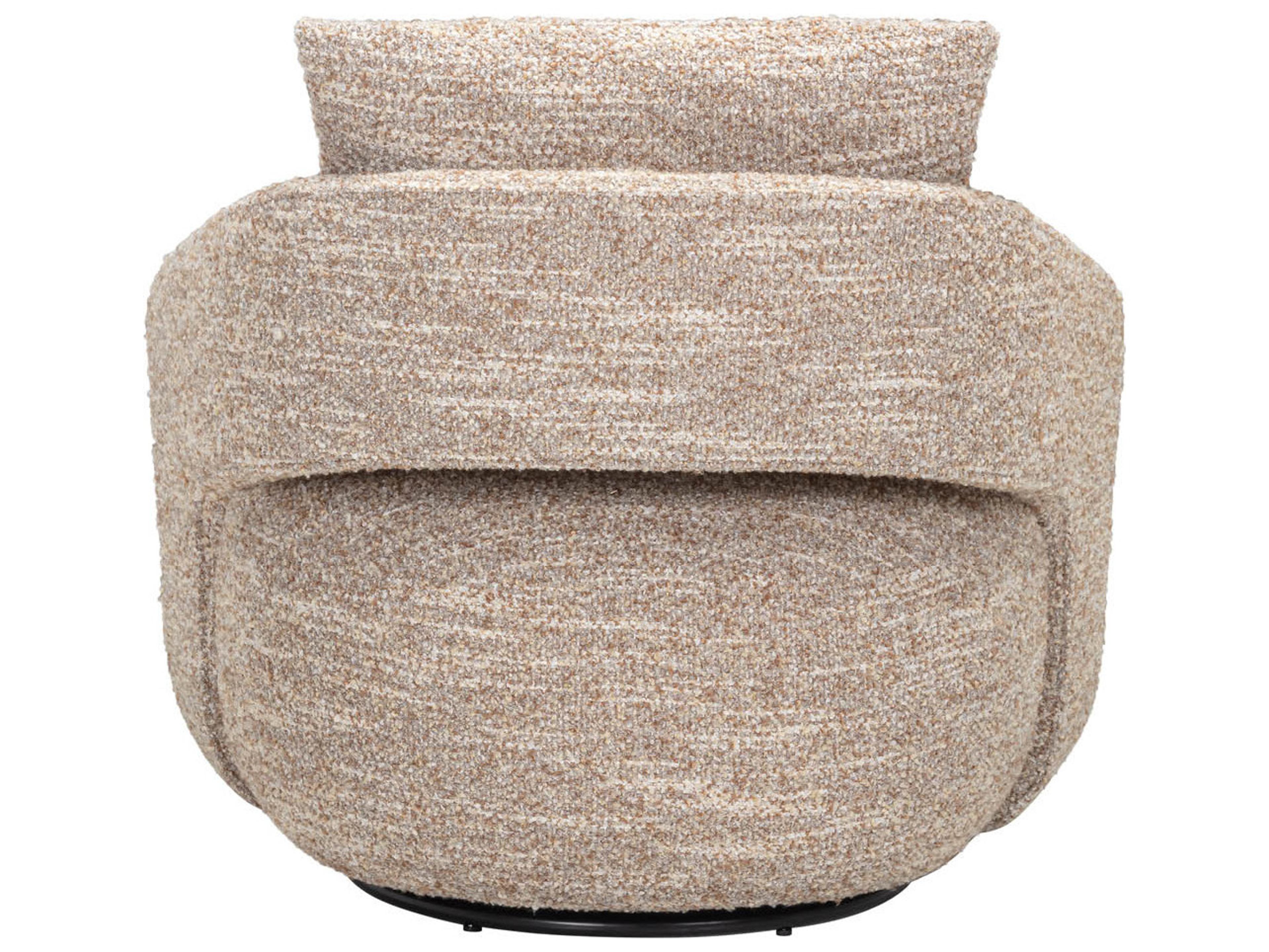 Universal Furniture Elio Swivel Beige Accent Chair