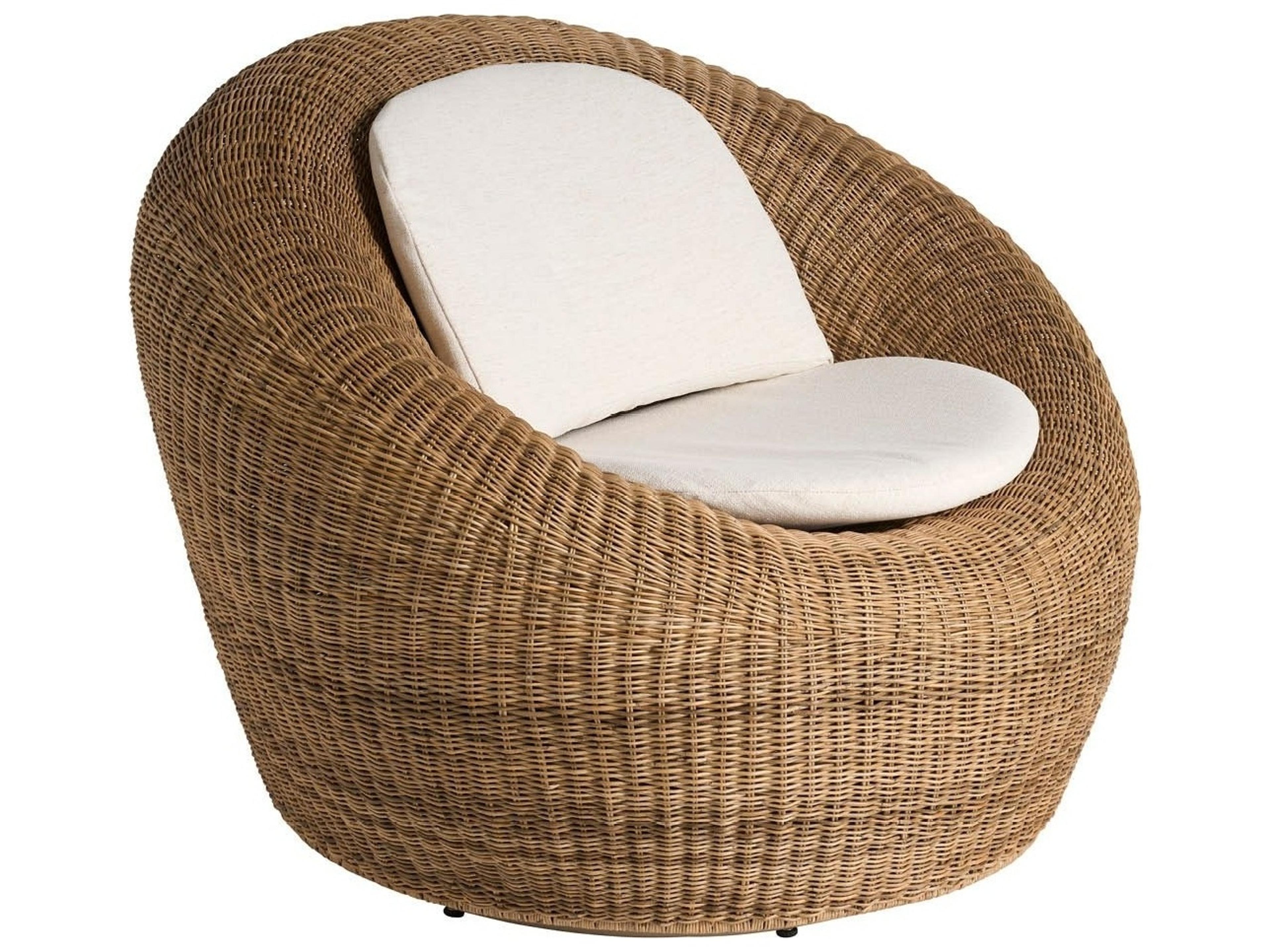 Swivel Brown Accent Chair