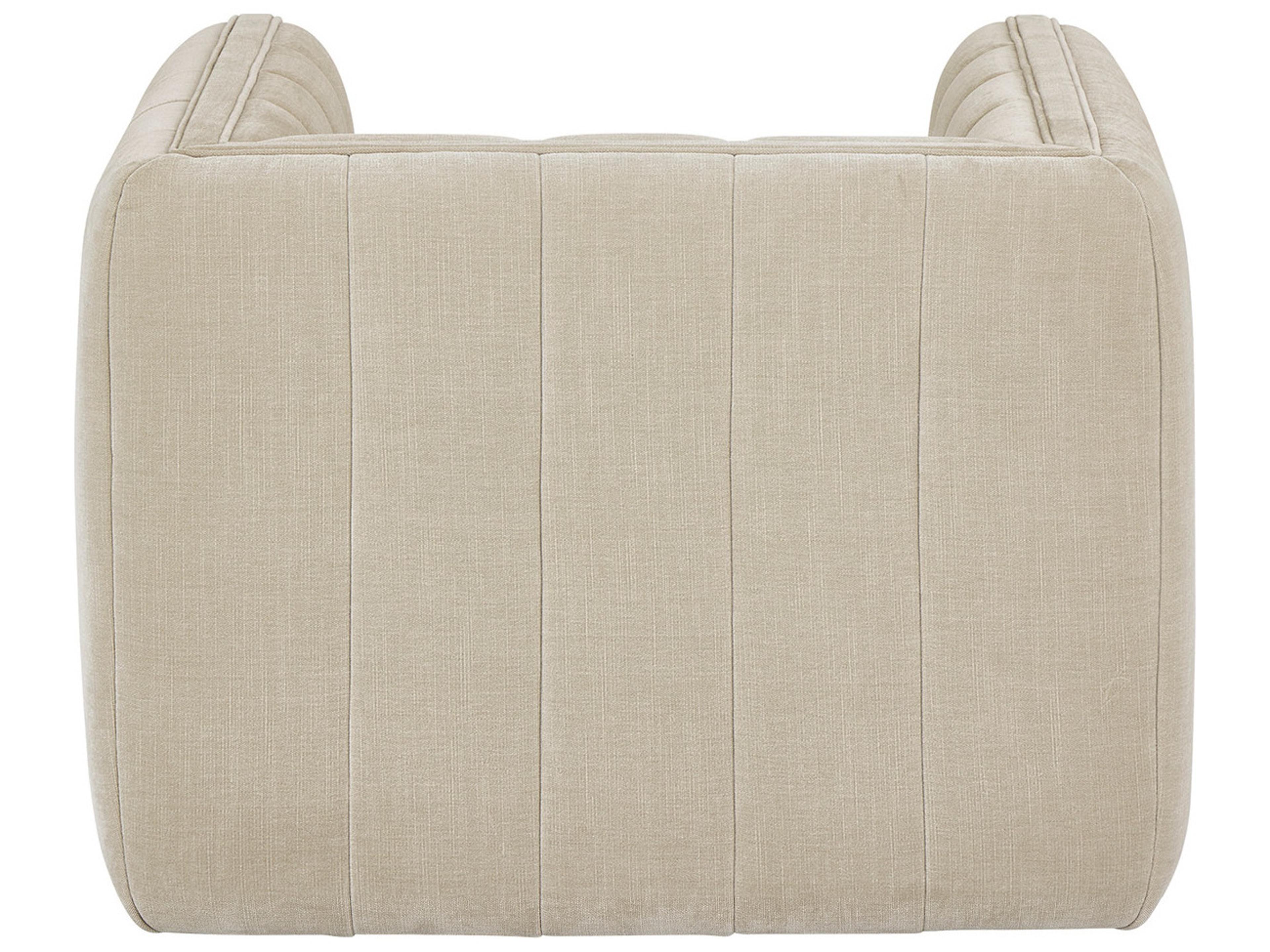 Universal Furniture Vesta Swivel Beige Accent Chair