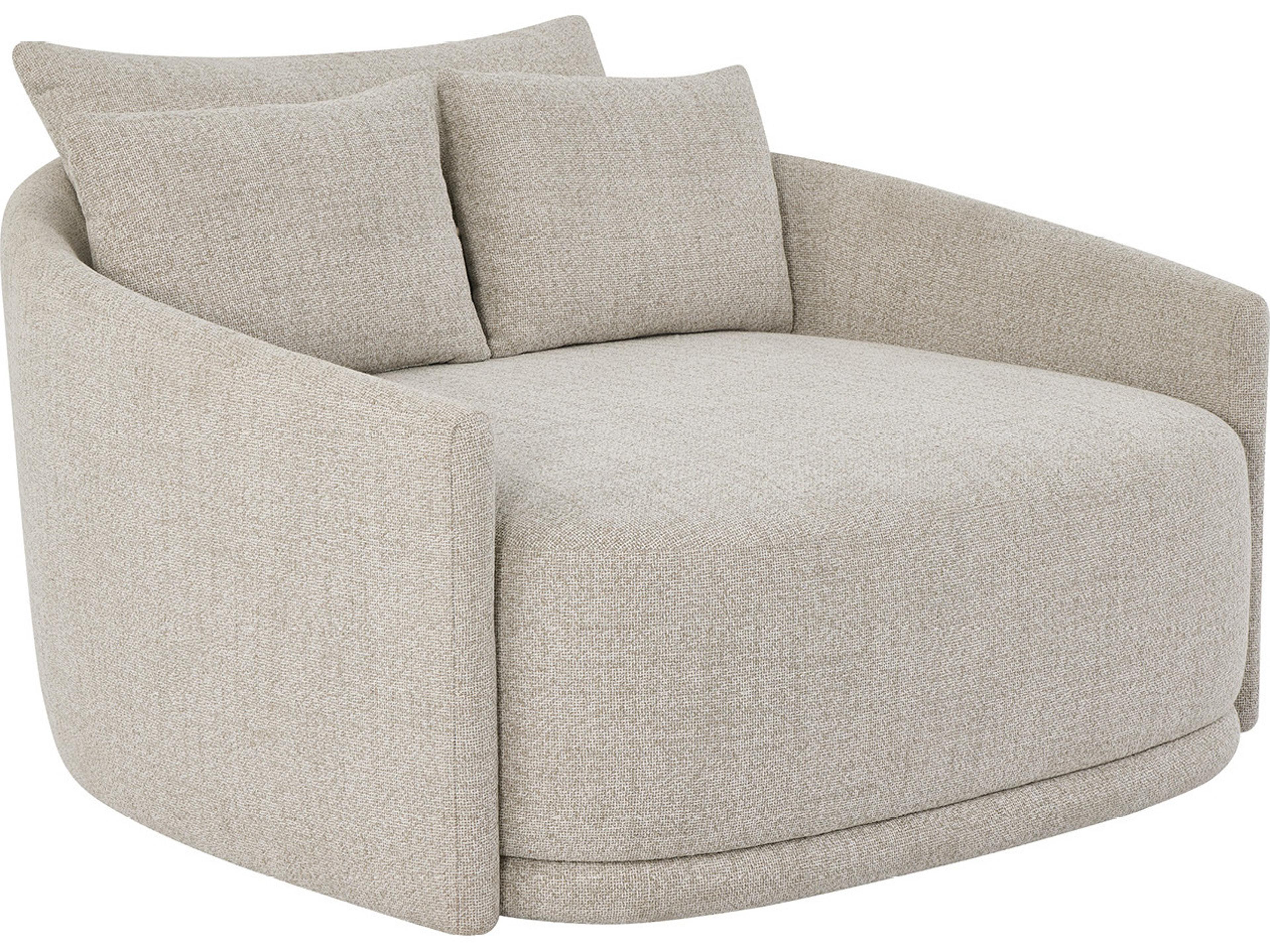 Bexley Swivel Beige Chair and a Half