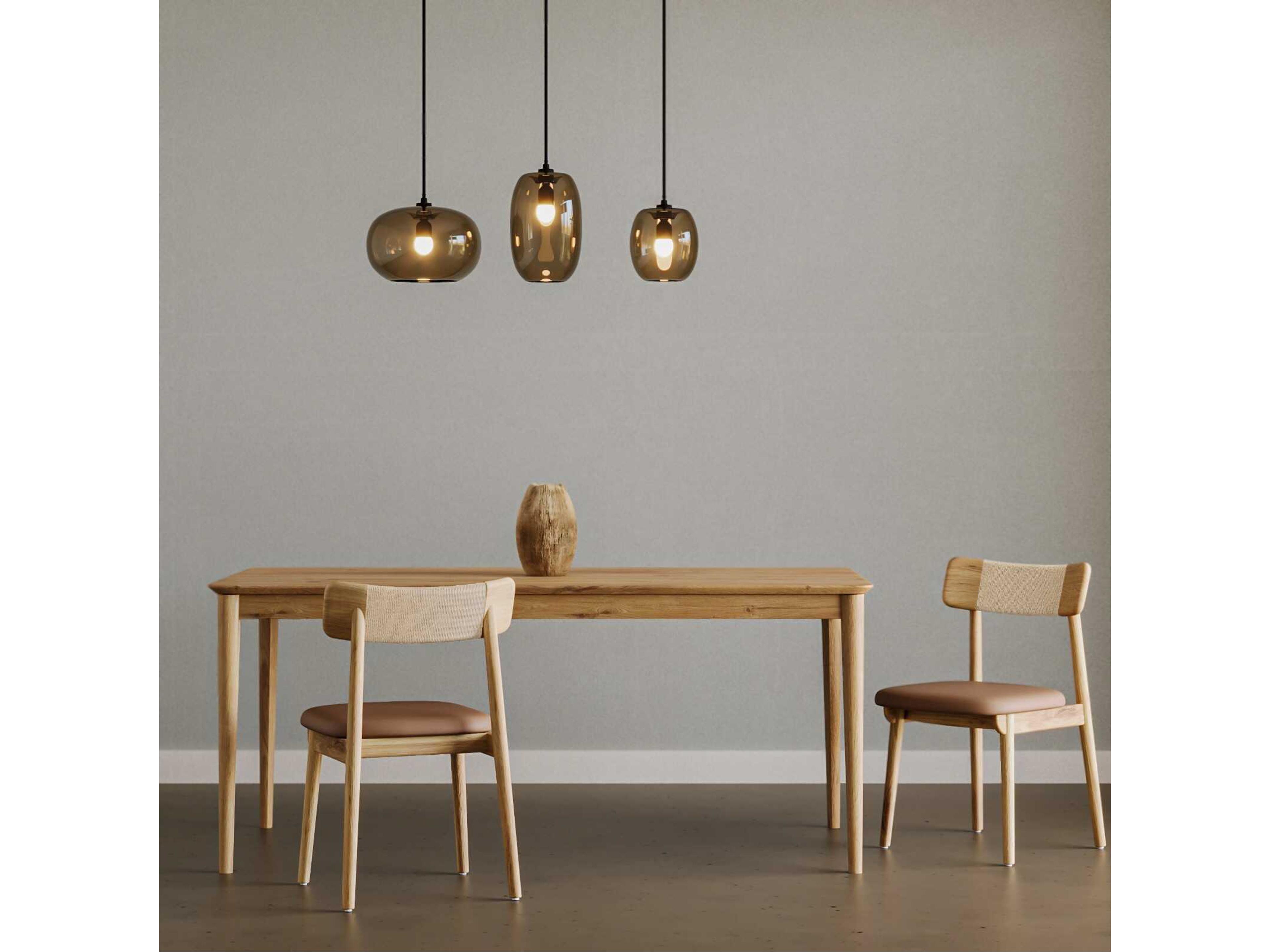 Oak Wood Dining Room Set