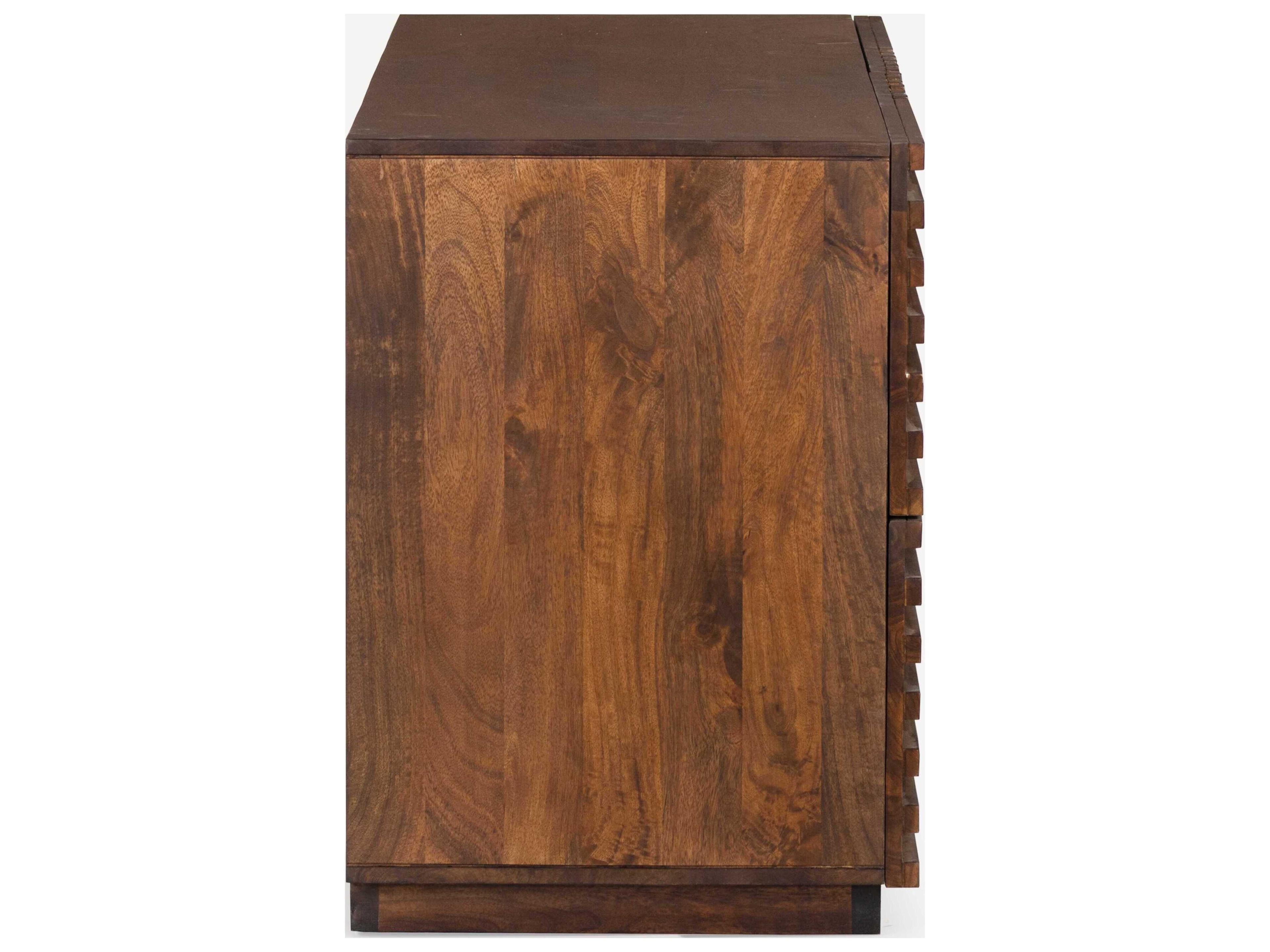 Union Home Maze 4-Drawers Hardwood Double Dresser